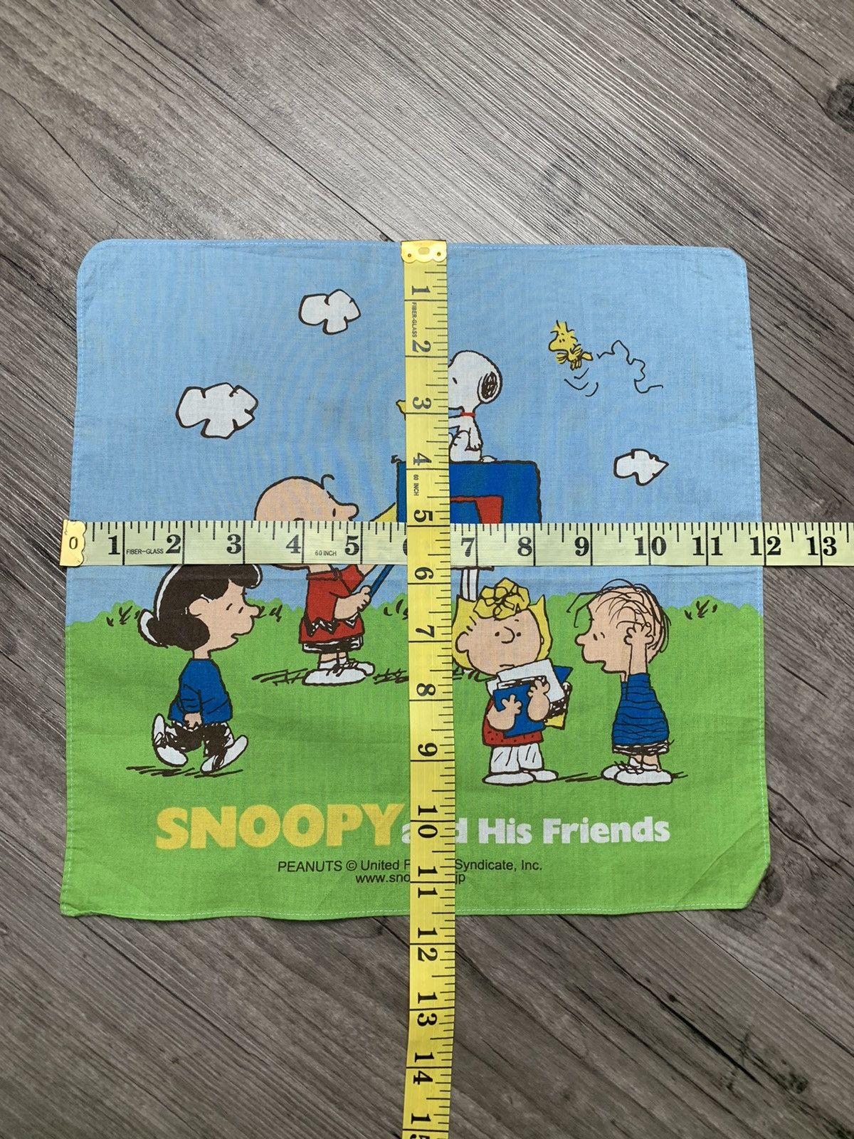 Peanuts Vintage Peanuts Snoopy Handkerchief/Neckerchief Size ONE SIZE - 5 Thumbnail