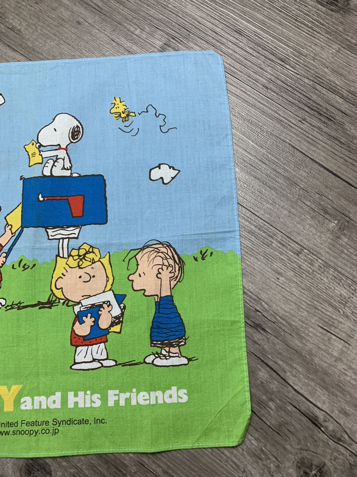 Peanuts Vintage Peanuts Snoopy Handkerchief/Neckerchief Size ONE SIZE - 4 Thumbnail