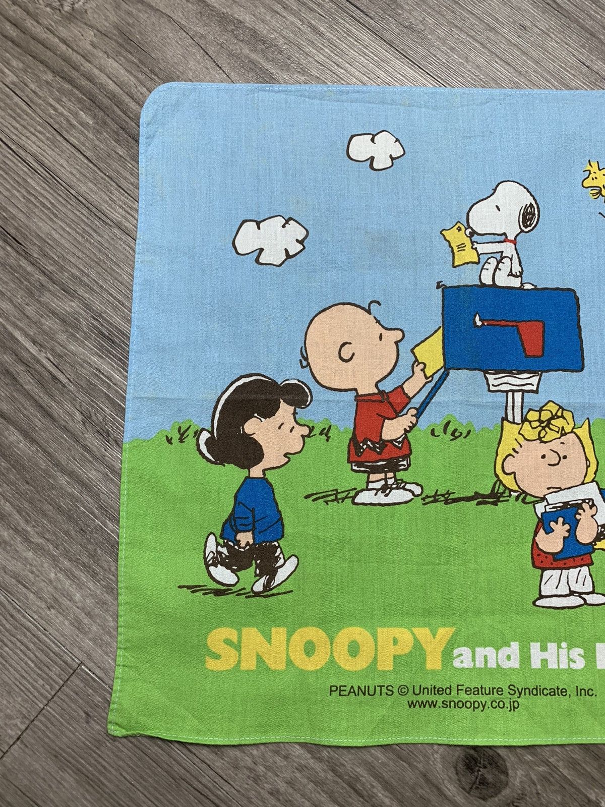 Peanuts Vintage Peanuts Snoopy Handkerchief/Neckerchief Size ONE SIZE - 3 Thumbnail