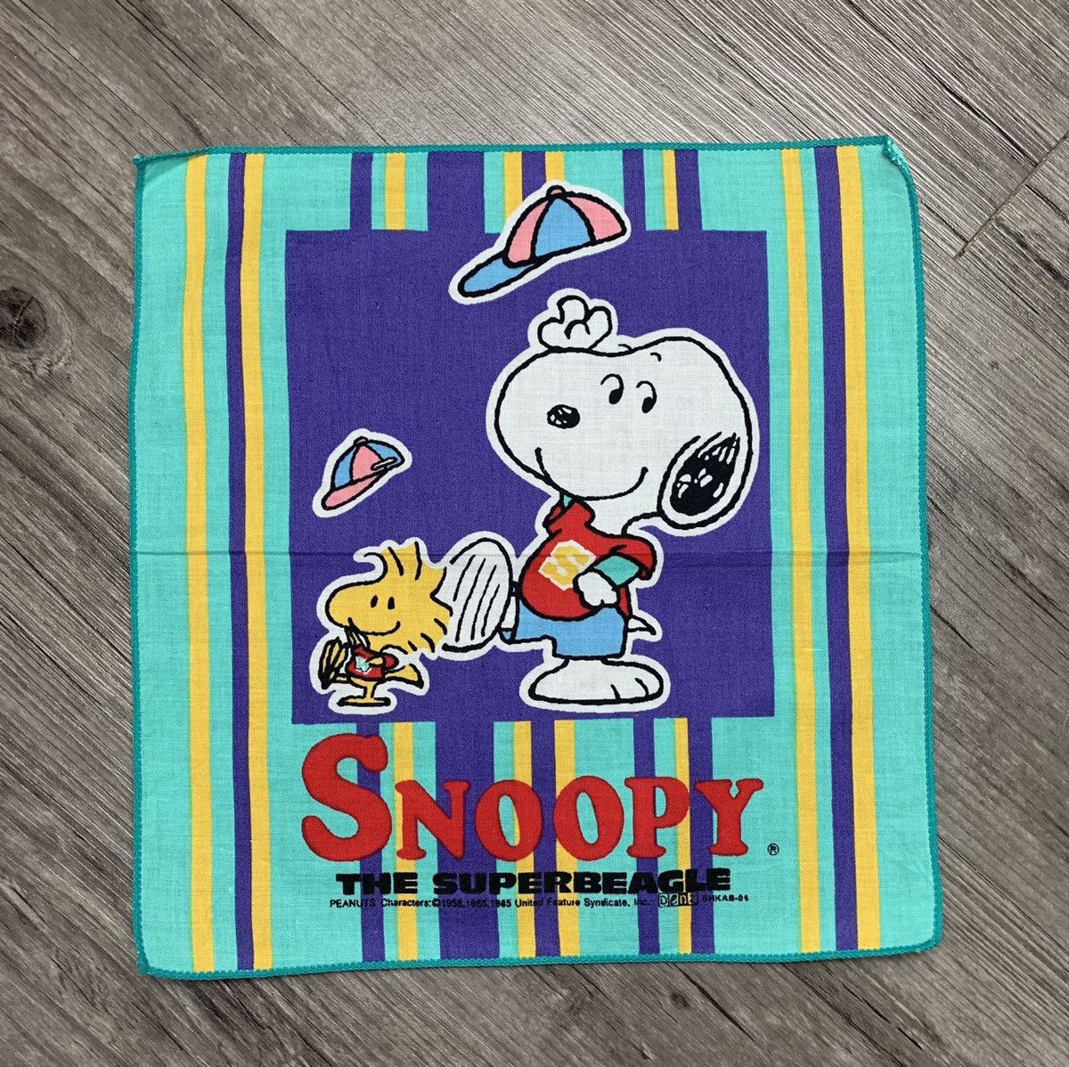 Disney Peanuts Snoopy Handkerchief Neckerchief Pocketsquare Size ONE SIZE - 1 Thumbnail