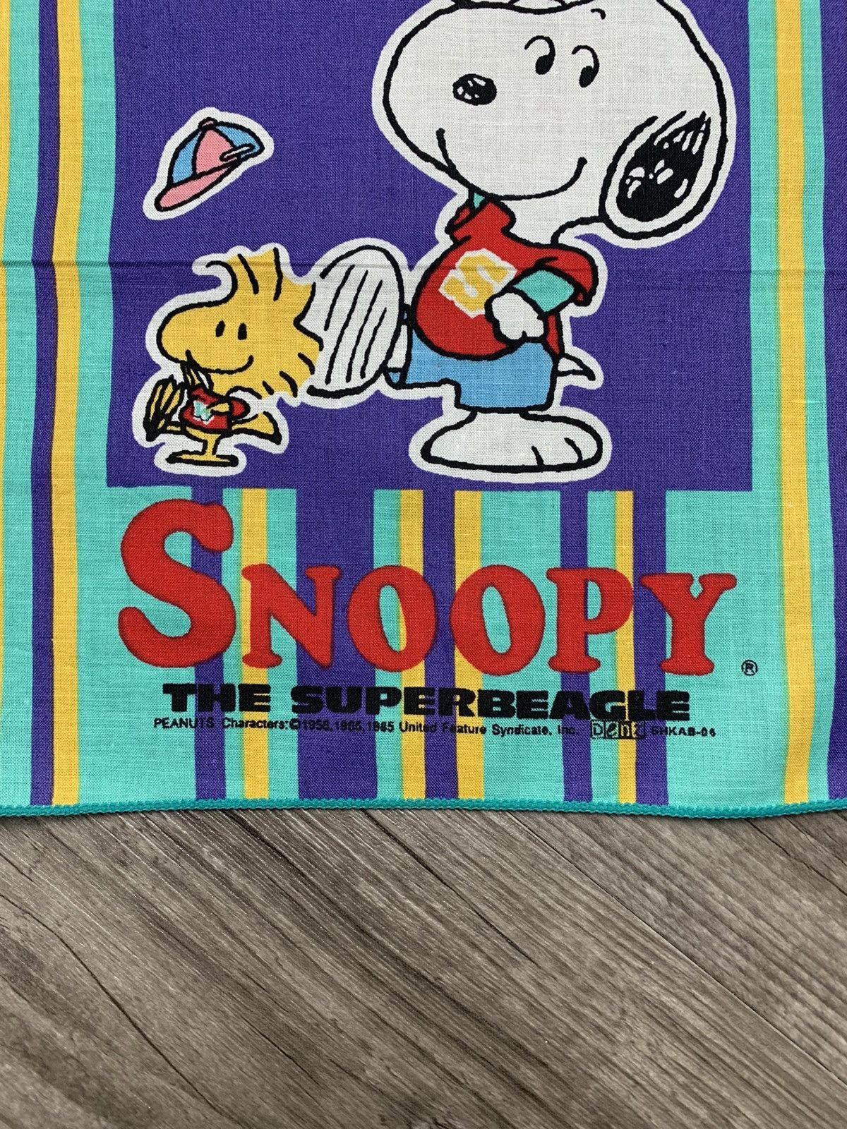 Disney Peanuts Snoopy Handkerchief Neckerchief Pocketsquare Size ONE SIZE - 2 Thumbnail