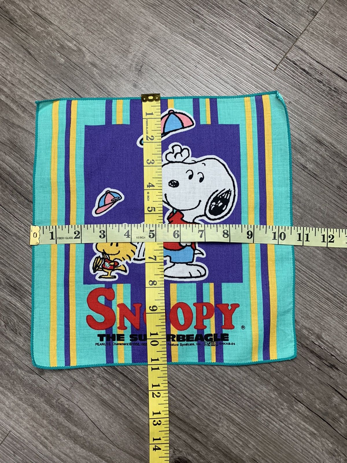 Disney Peanuts Snoopy Handkerchief Neckerchief Pocketsquare Size ONE SIZE - 3 Thumbnail