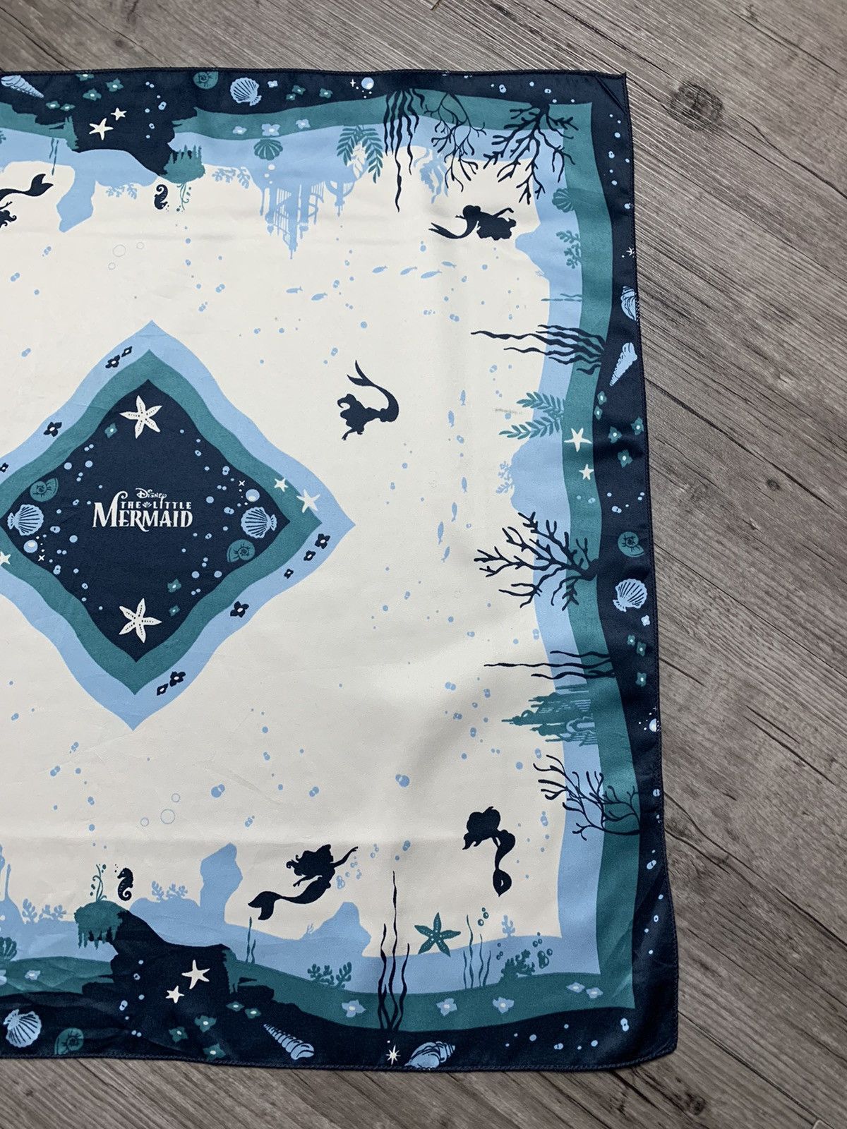 Disney The Little Mermaid Disney Handkerchief Neckerchief Size ONE SIZE - 3 Thumbnail