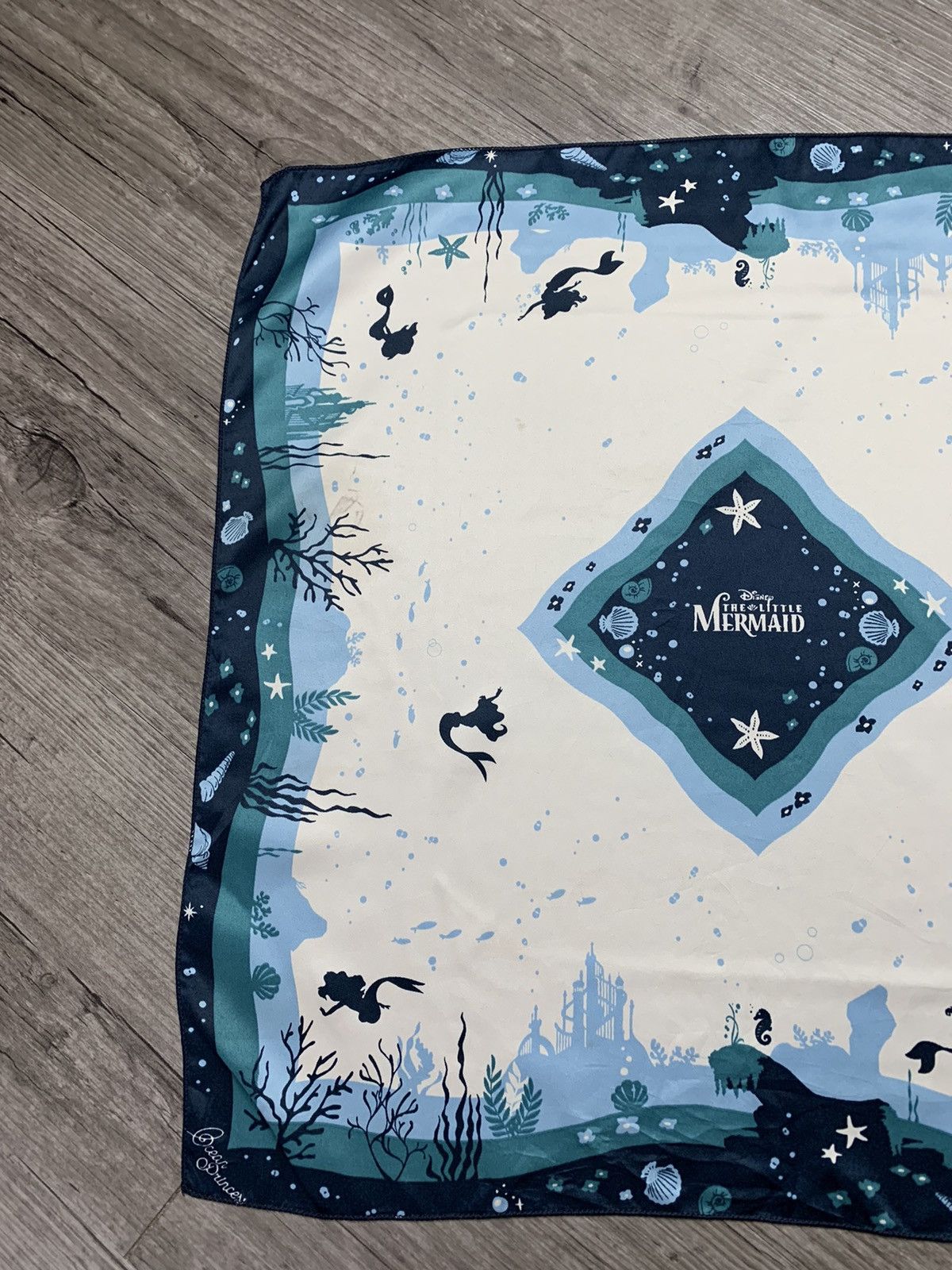 Disney The Little Mermaid Disney Handkerchief Neckerchief Size ONE SIZE - 4 Thumbnail
