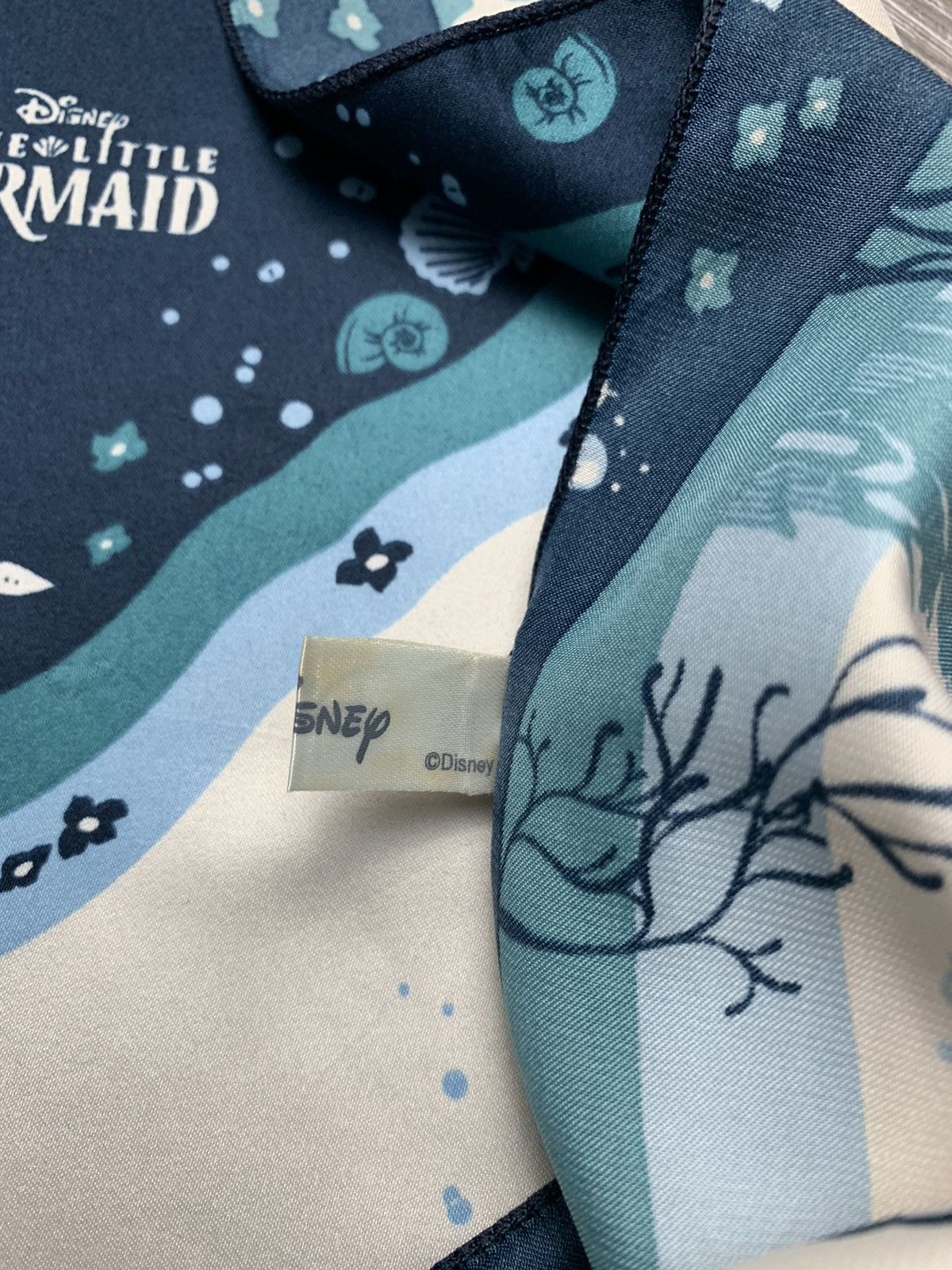 Disney The Little Mermaid Disney Handkerchief Neckerchief Size ONE SIZE - 5 Thumbnail