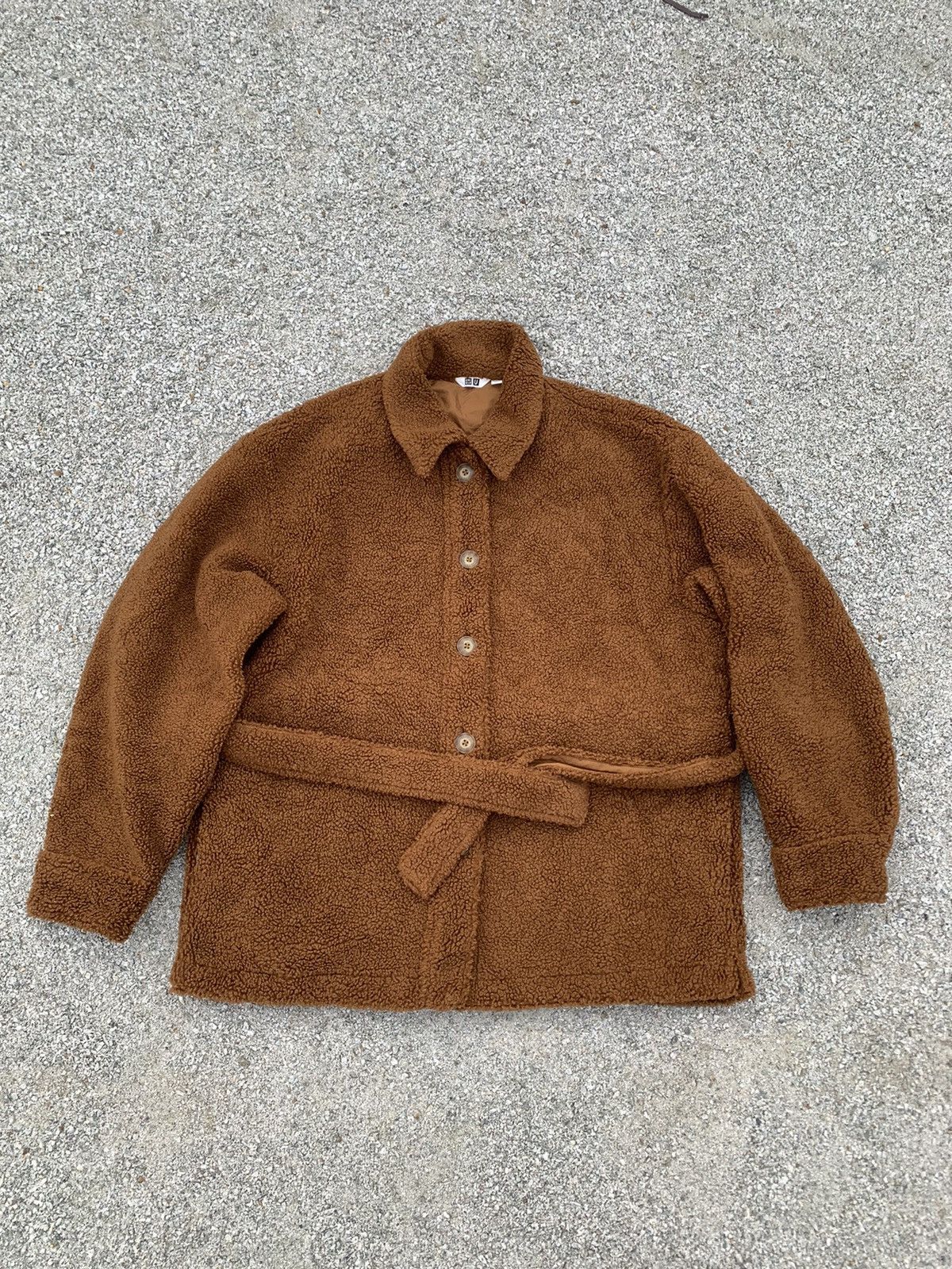 Uniqlo Uniqlo U Lemaire Belt Fleece Jacket Size US L / EU 52-54 / 3 - 1 Thumbnail