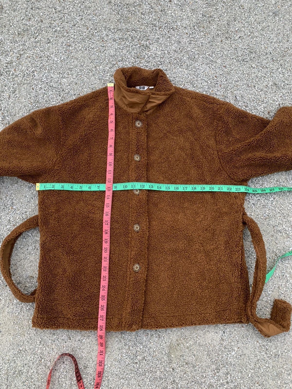 Uniqlo Uniqlo U Lemaire Belt Fleece Jacket Size US L / EU 52-54 / 3 - 5 Thumbnail