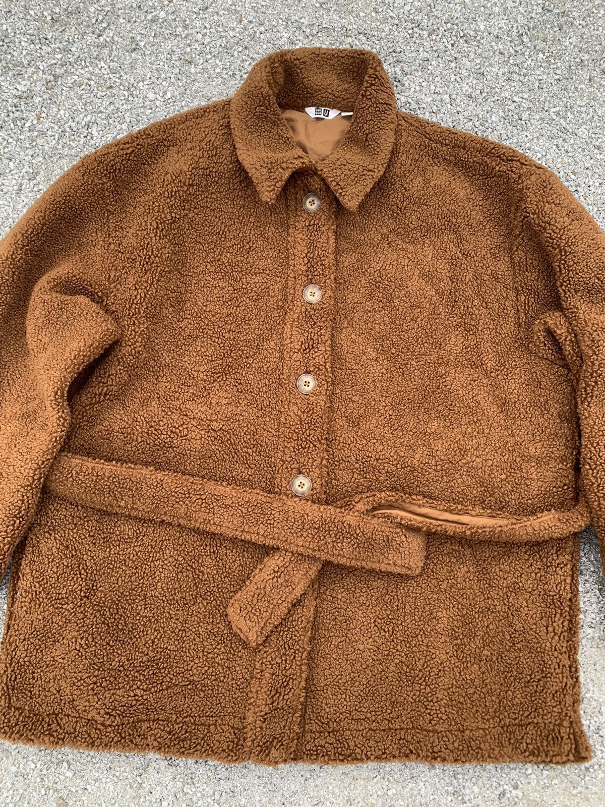 Uniqlo Uniqlo U Lemaire Belt Fleece Jacket Size US L / EU 52-54 / 3 - 2 Thumbnail