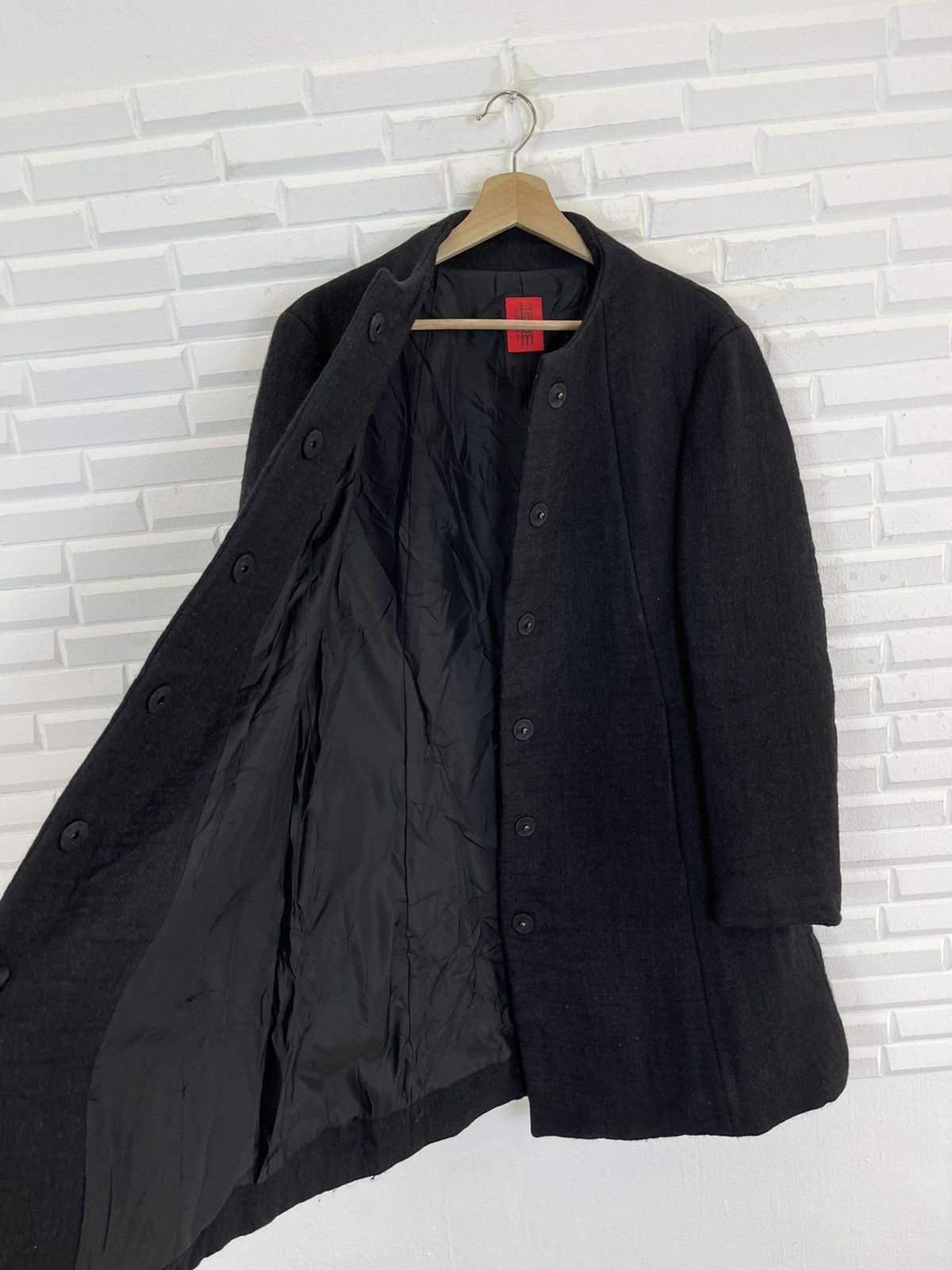 Issey Miyake 🖤Vintage Issey Miyake Designer Heart HAAT Long Coat Size US M / EU 48-50 / 2 - 3 Thumbnail
