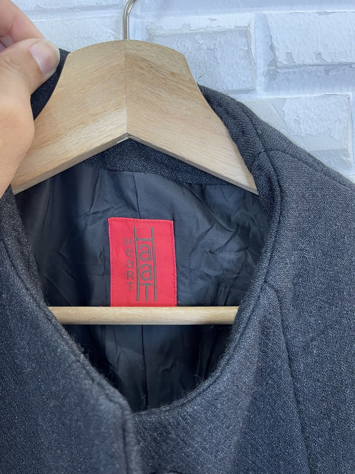 Issey Miyake 🖤Vintage Issey Miyake Designer Heart HAAT Long Coat Size US M / EU 48-50 / 2 - 6 Thumbnail