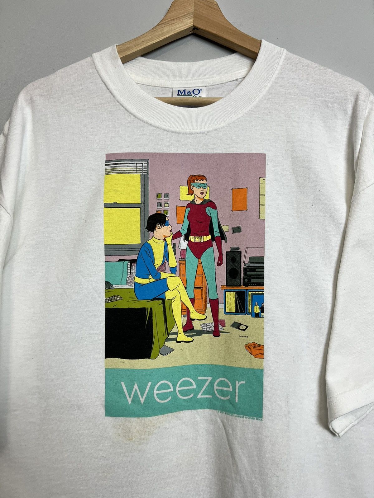 Band Tees Vintage 2001 weezer hooptie tour 00s Alternative Band Tee Size US XL / EU 56 / 4 - 2 Thumbnail