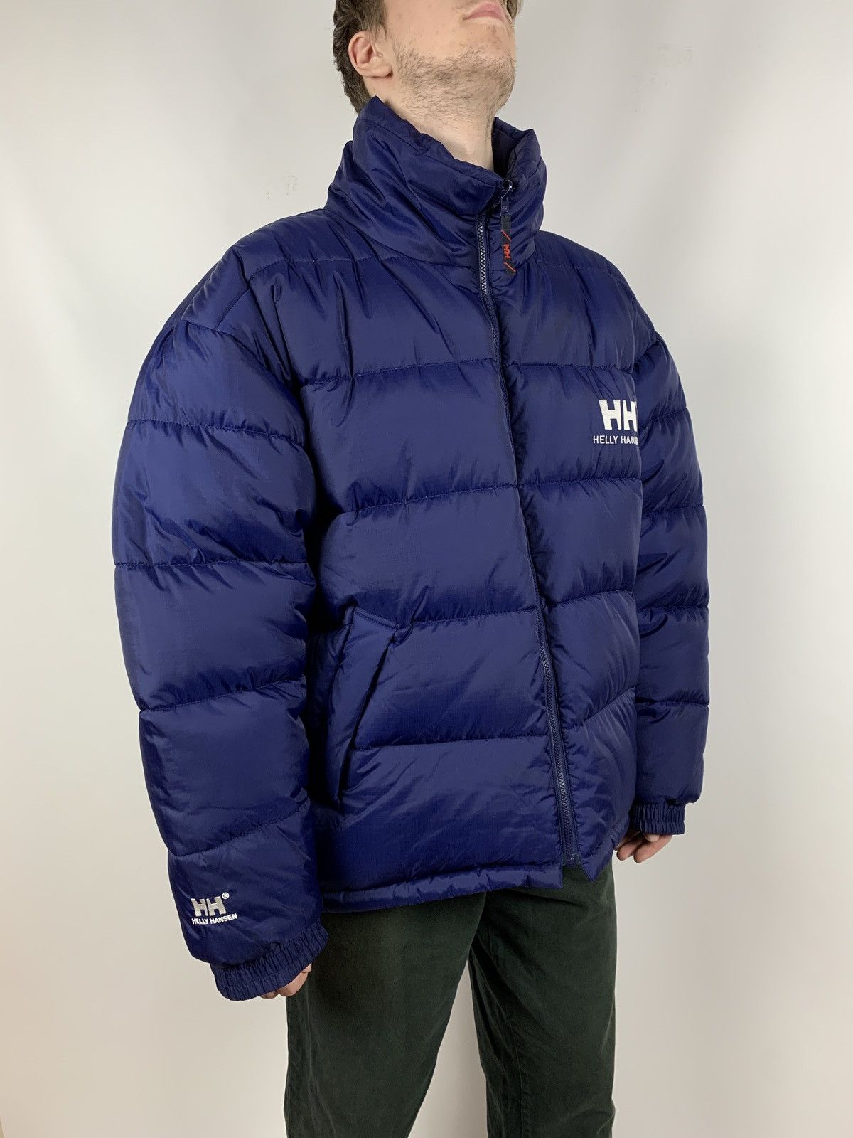 Helly Hansen 90s Vintage Helly Hansen Reversible Down Puffer Jacket Size US XXL / EU 58 / 5 - 5 Thumbnail