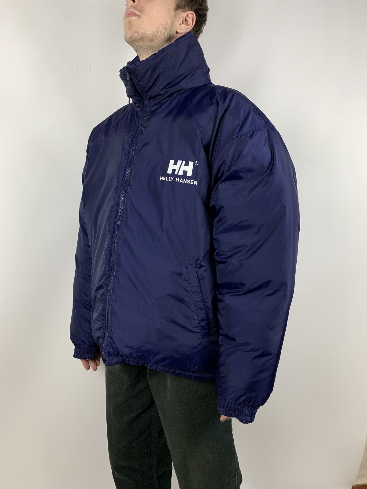 Helly Hansen 90s Vintage Helly Hansen Reversible Down Puffer Jacket Size US XXL / EU 58 / 5 - 6 Thumbnail
