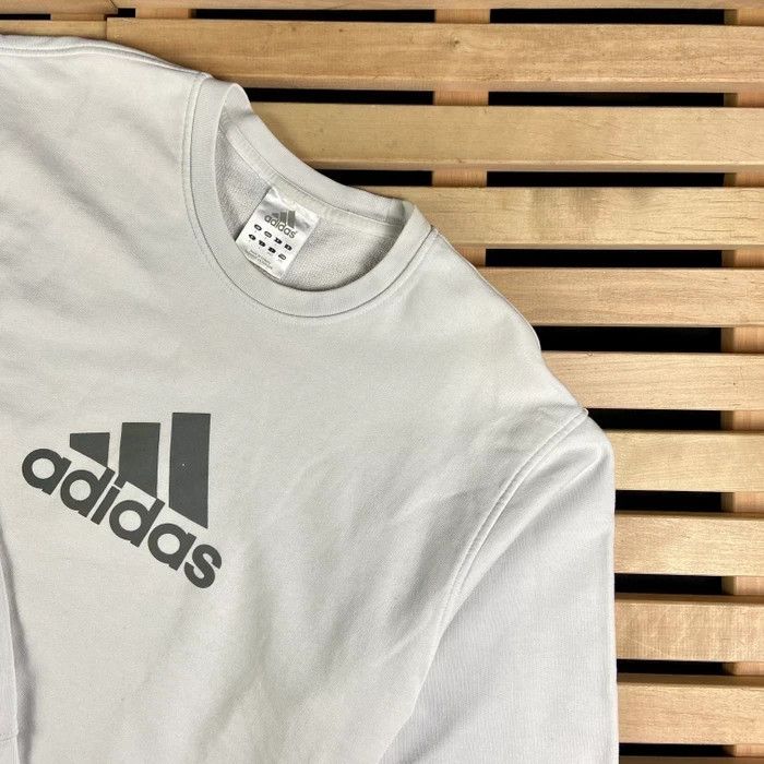 Adidas × Vintage Mens Sweatshirt Adidas Vintage Size L Big Logo Size US L / EU 52-54 / 3 - 2 Thumbnail