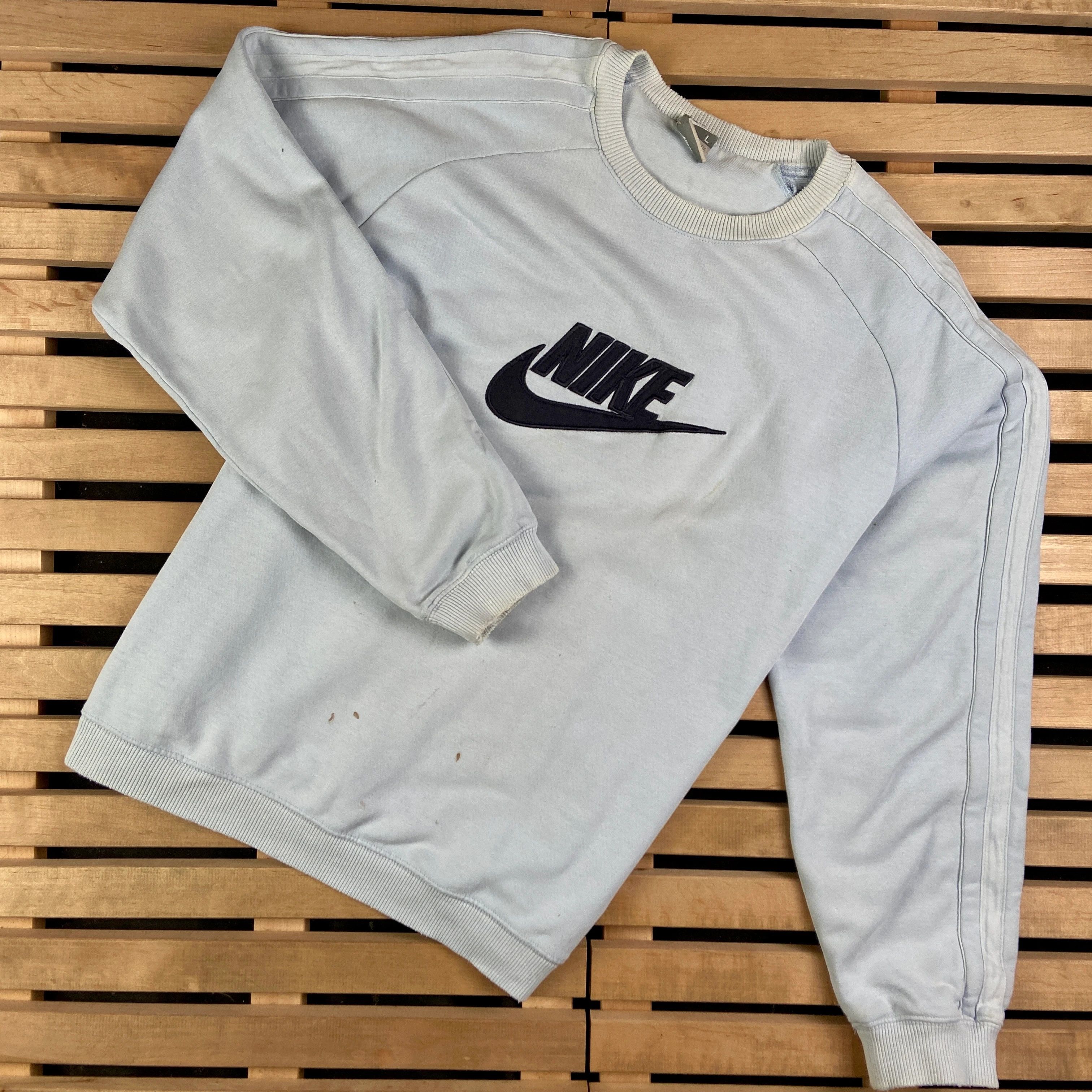 Nike × Vintage Mens Sweatshirt Nike Vintage Big Logo Size L Size US L / EU 52-54 / 3 - 1 Thumbnail