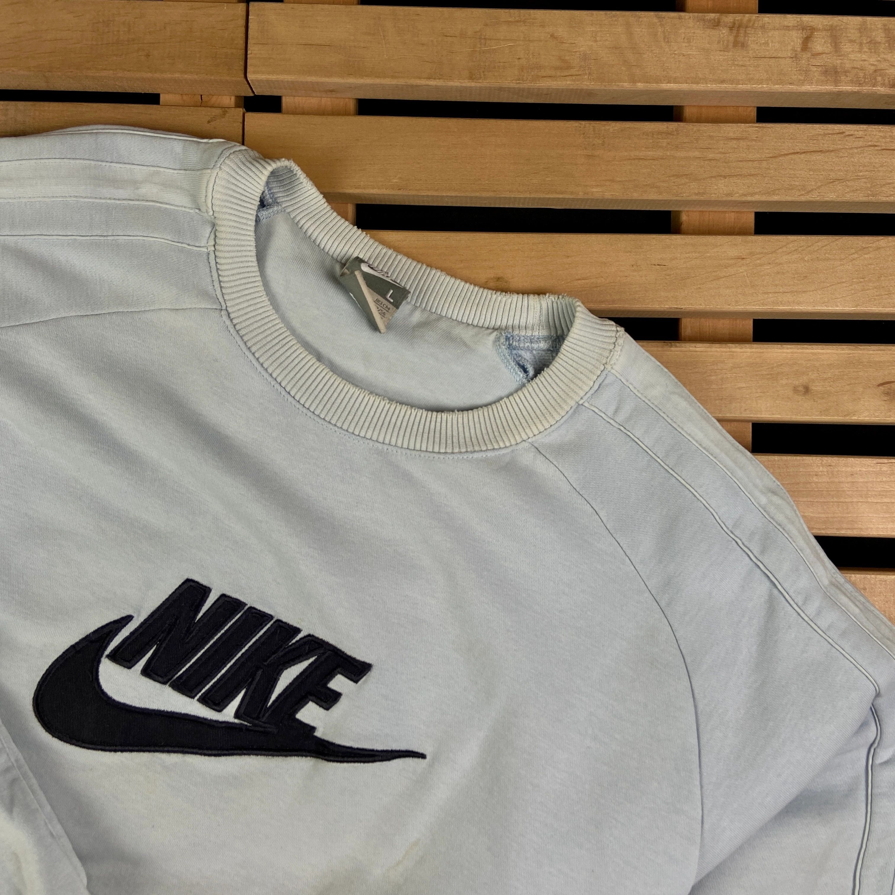 Nike × Vintage Mens Sweatshirt Nike Vintage Big Logo Size L Size US L / EU 52-54 / 3 - 2 Thumbnail