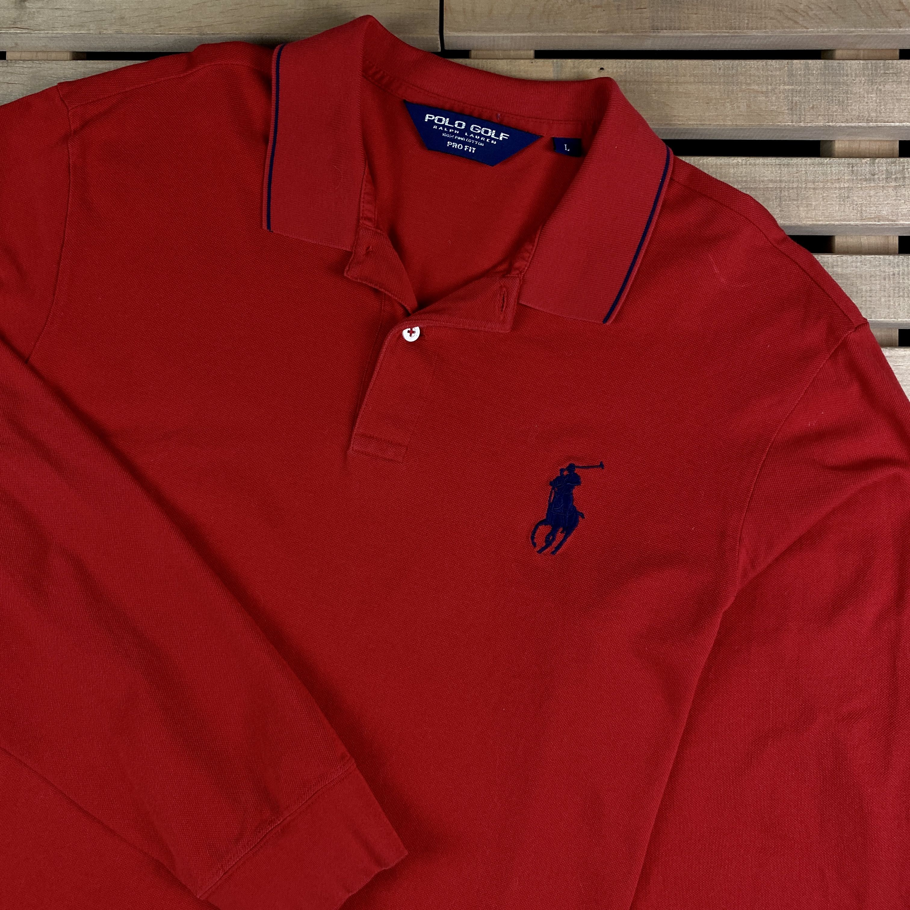 Polo Ralph Lauren × Ralph Lauren × Vintage Mens Rugby Sweatshirt Polo Golf Ralph Lauren Vintage Size L Size US L / EU 52-54 / 3 - 2 Thumbnail