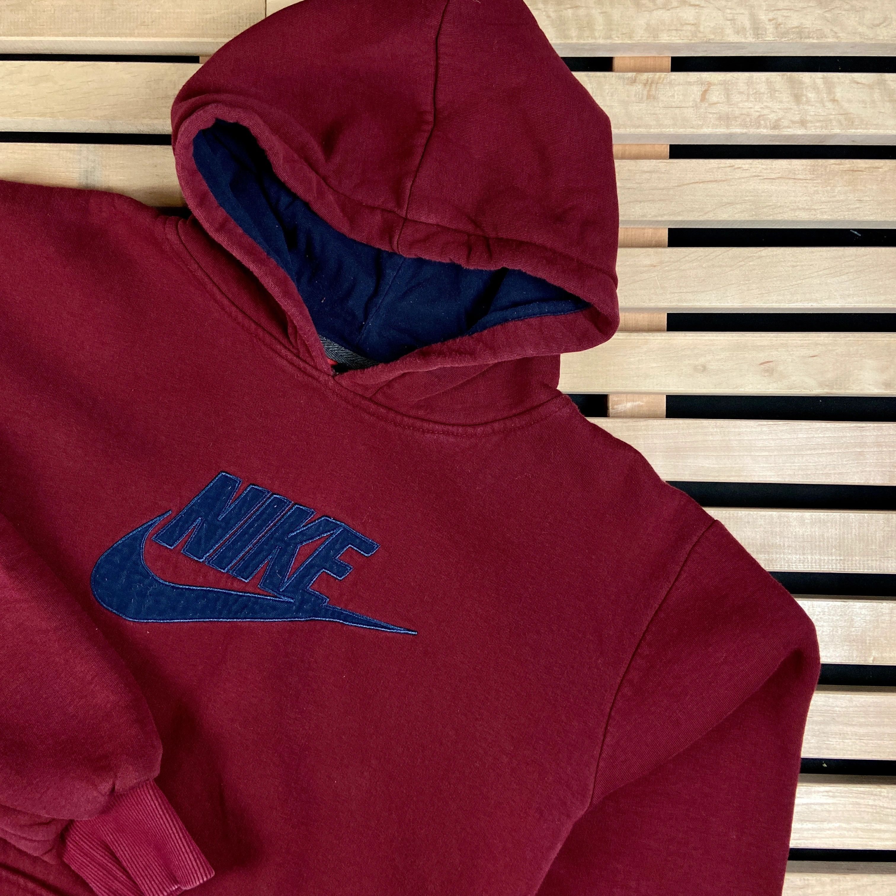 Nike × Vintage Mens Hoodies Nike Vintage Big Logo Size XL Size US XL / EU 56 / 4 - 2 Thumbnail