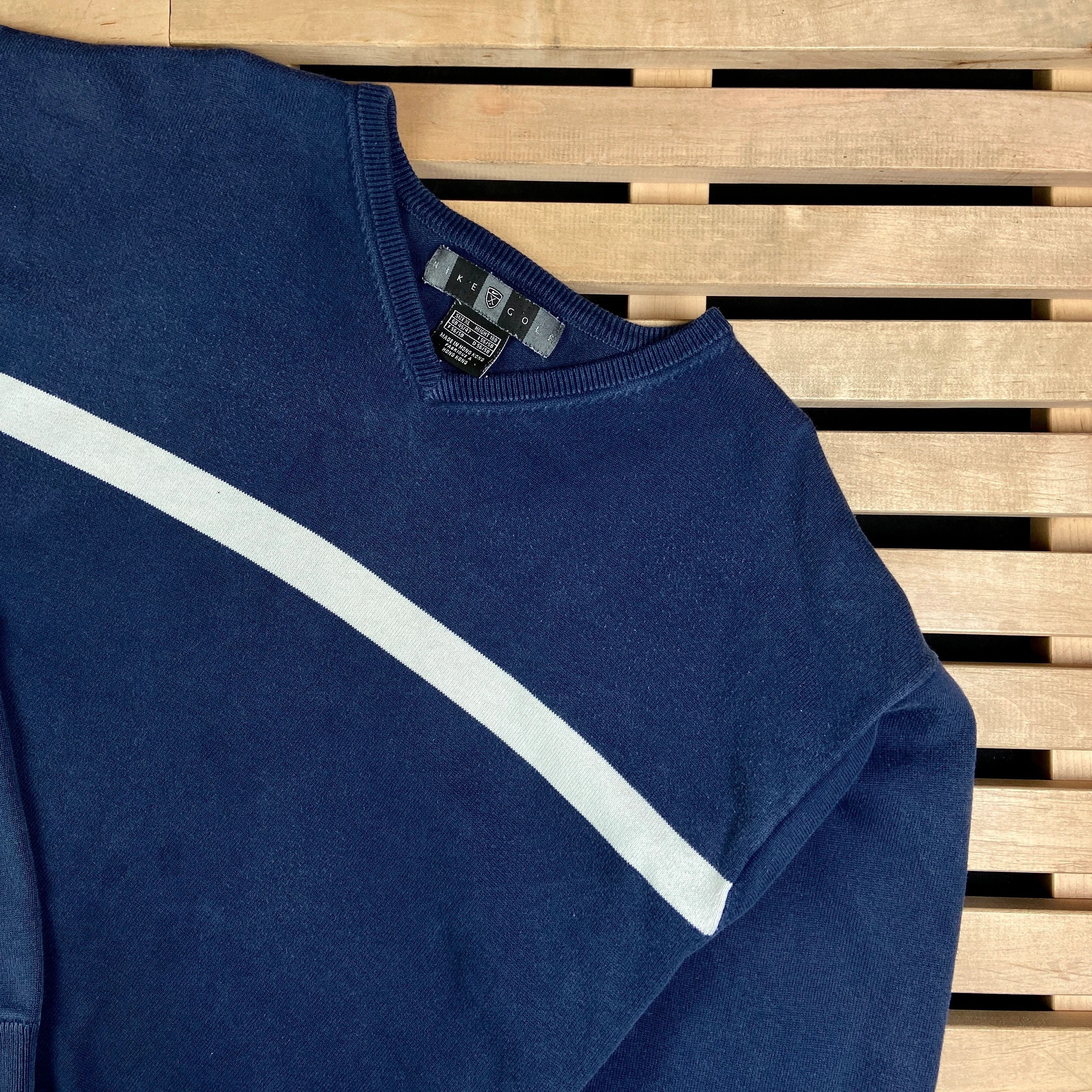 Nike × Vintage Mens Sweatshirt Nike Golf Vintage Size XL V Neck Size US XL / EU 56 / 4 - 2 Thumbnail