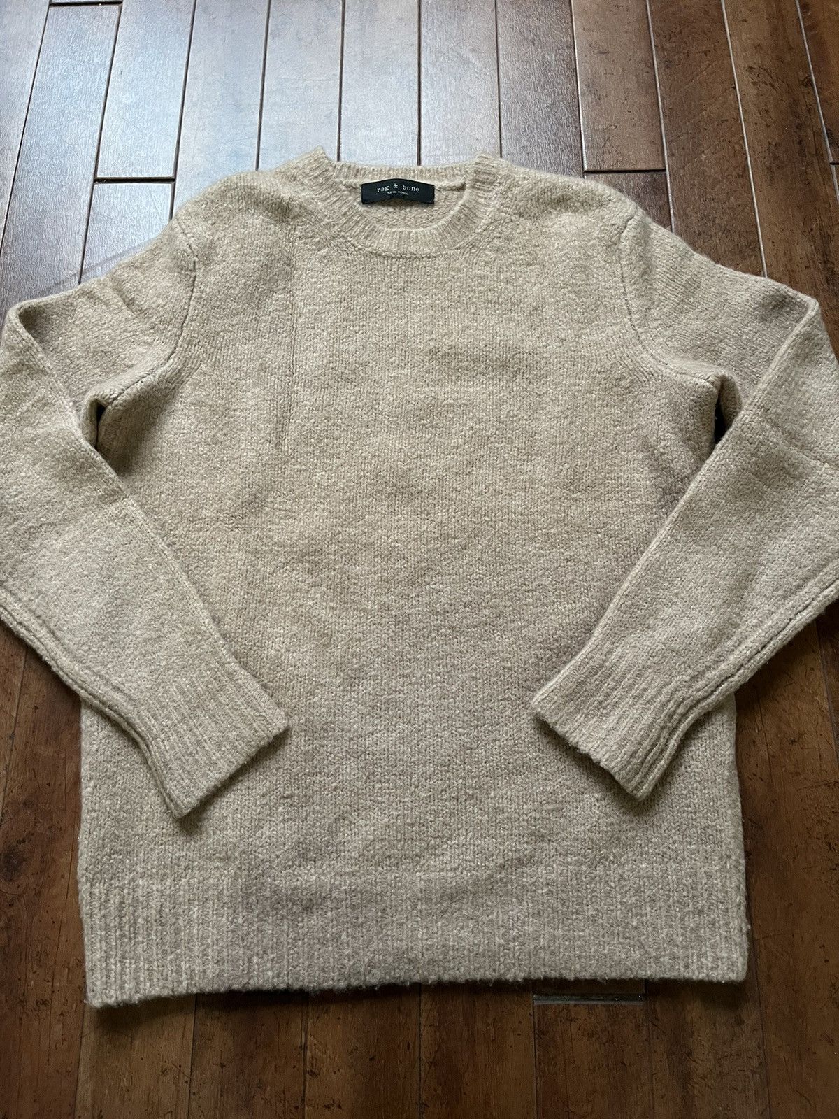 Rag & Bone Rag&Bone Beige Merino Wool Sweater Size US XS / EU 42 / 0 - 1 Thumbnail