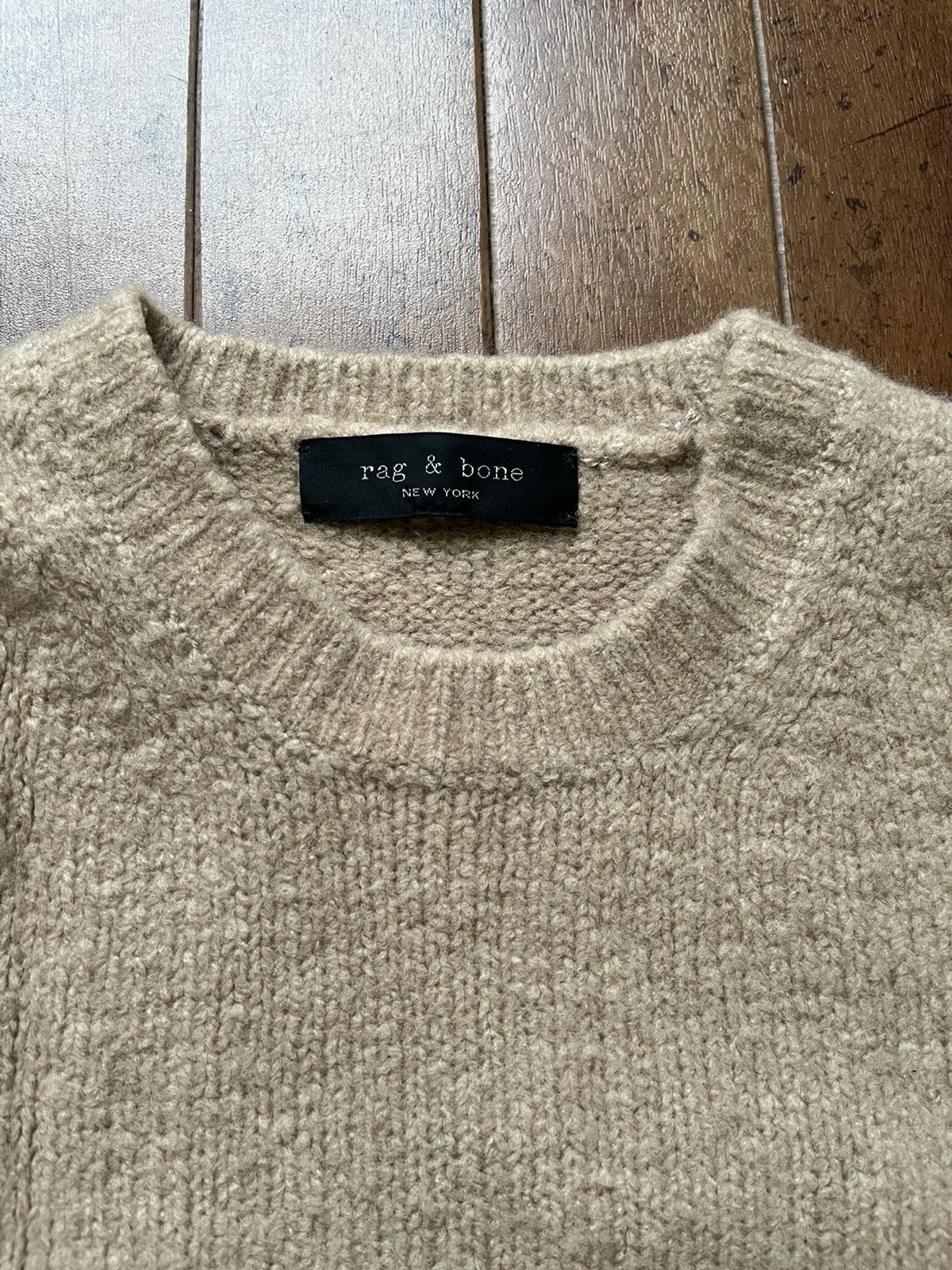 Rag & Bone Rag&Bone Beige Merino Wool Sweater Size US XS / EU 42 / 0 - 4 Thumbnail