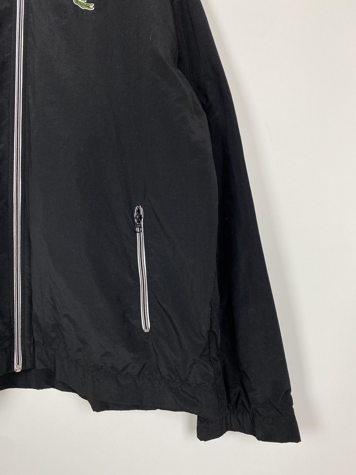 Lacoste 1990’s Vintage Lacoste Sport Nylon Windbreaker Light Jacket Size US XXL / EU 58 / 5 - 5 Thumbnail