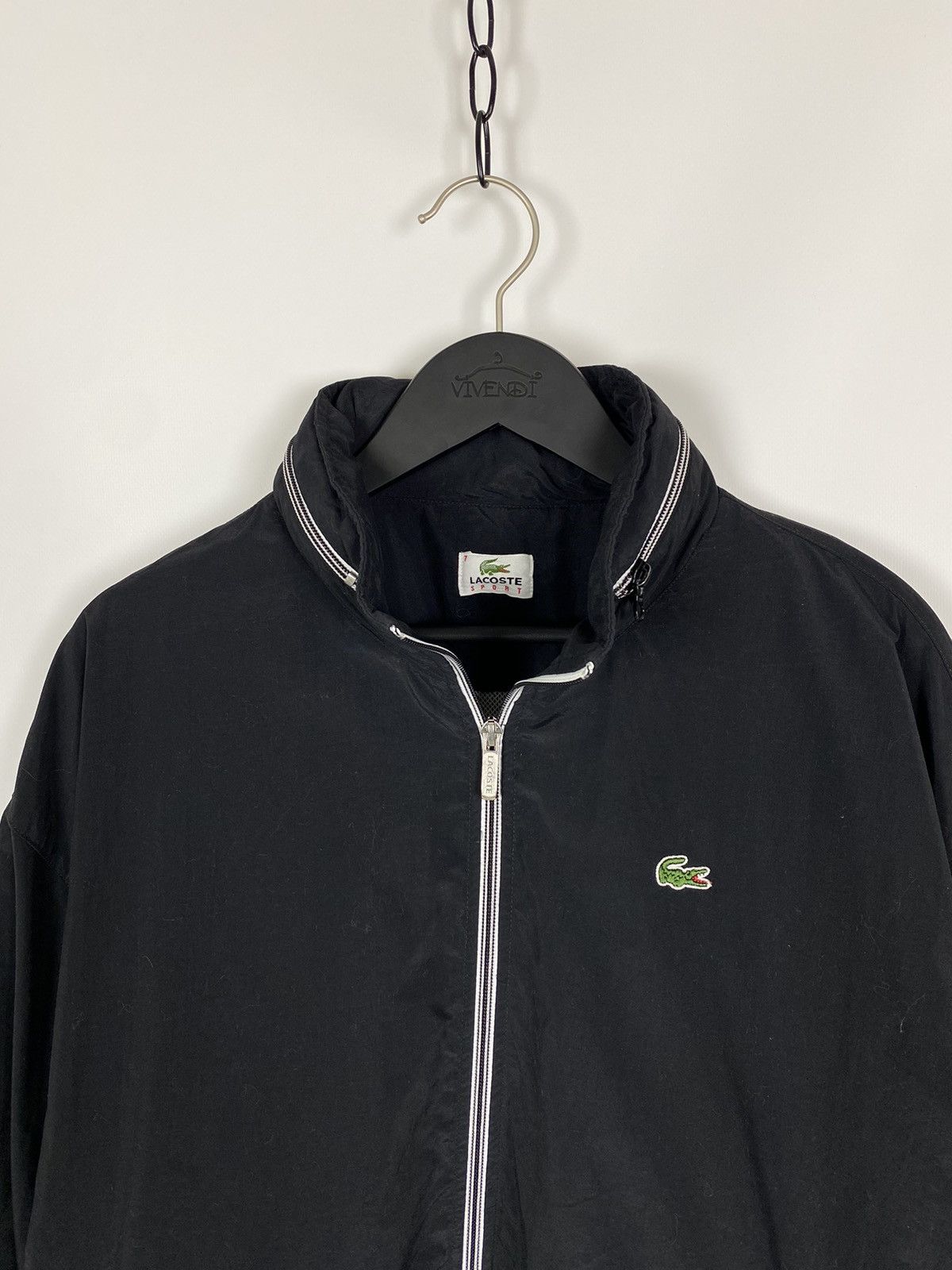 Lacoste 1990’s Vintage Lacoste Sport Nylon Windbreaker Light Jacket Size US XXL / EU 58 / 5 - 2 Thumbnail