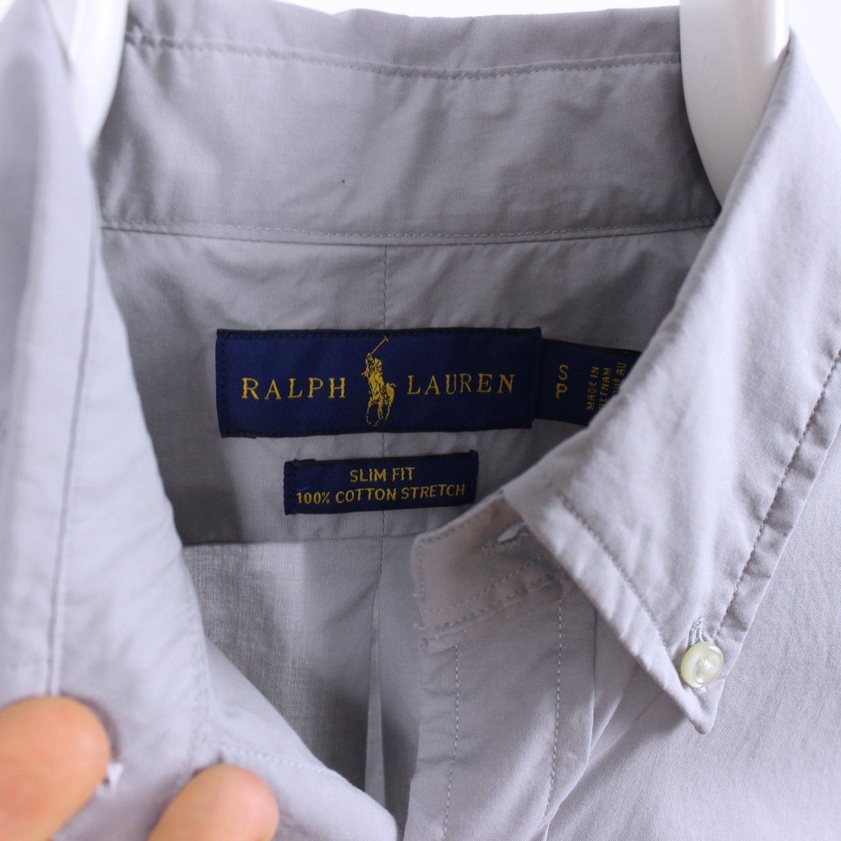Polo Ralph Lauren Vintage Polo Ralph Lauren Long Sleeve Shirt Slim Fit Size US S / EU 44-46 / 1 - 3 Thumbnail