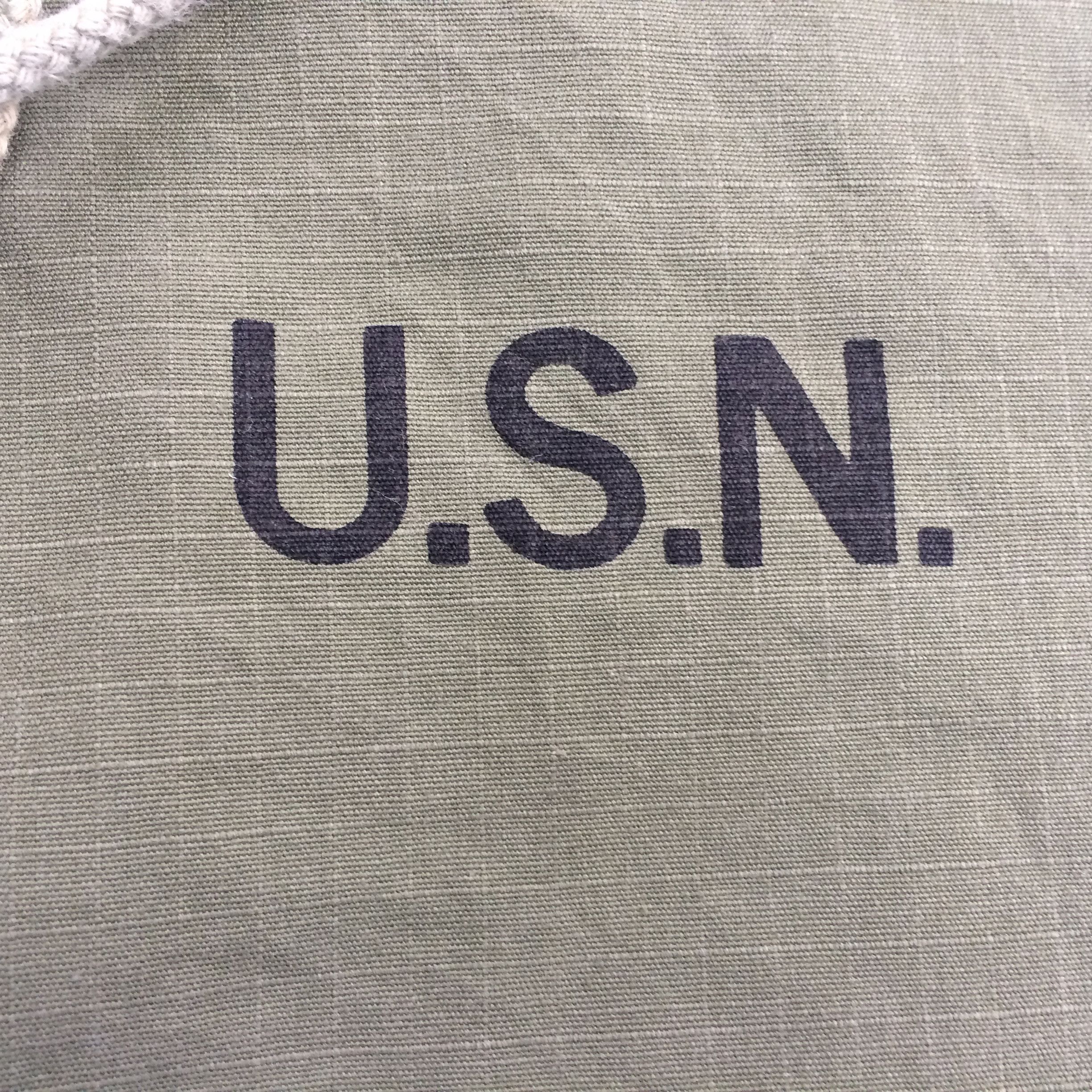 Vintage Vtg USN 90s U.S.N Hooded Parka Deck Olive Property Jacket Size US L / EU 52-54 / 3 - 3 Thumbnail