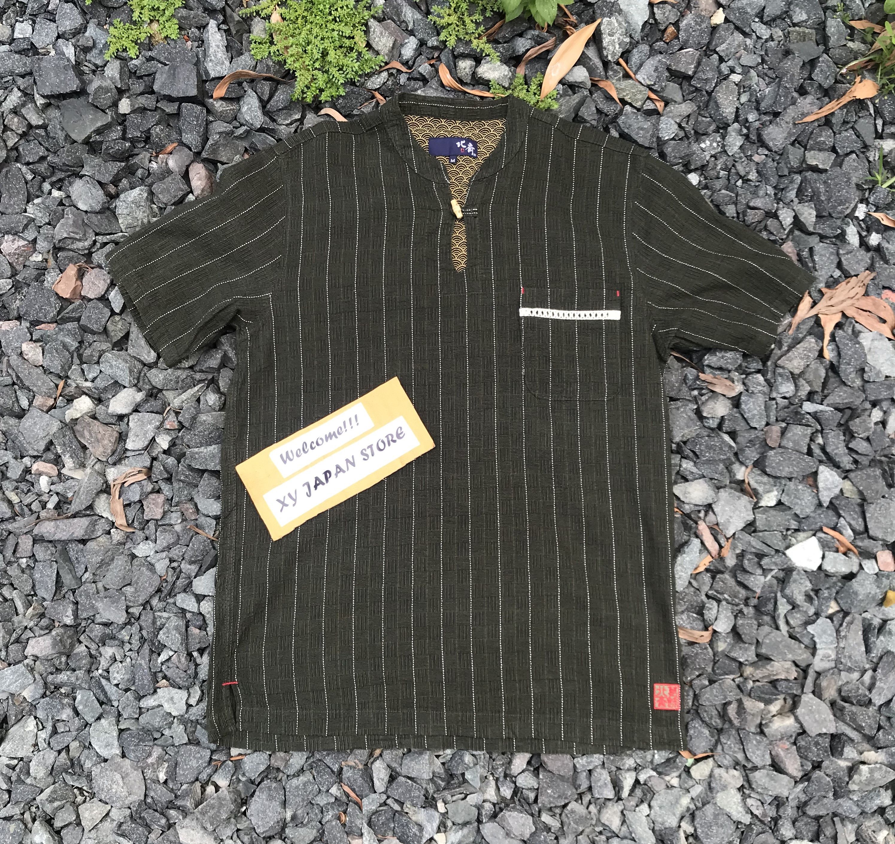 Japanese Brand Like KAPITAL Japanese traditional shirt style medium size Size US M / EU 48-50 / 2 - 1 Thumbnail