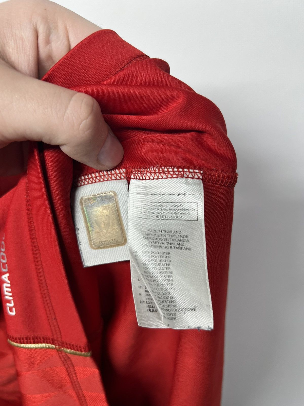 Adidas 2010-2012 Adidas Liverpool Daddy 1 Home Jersey T-Shirt Size US L / EU 52-54 / 3 - 14 Thumbnail