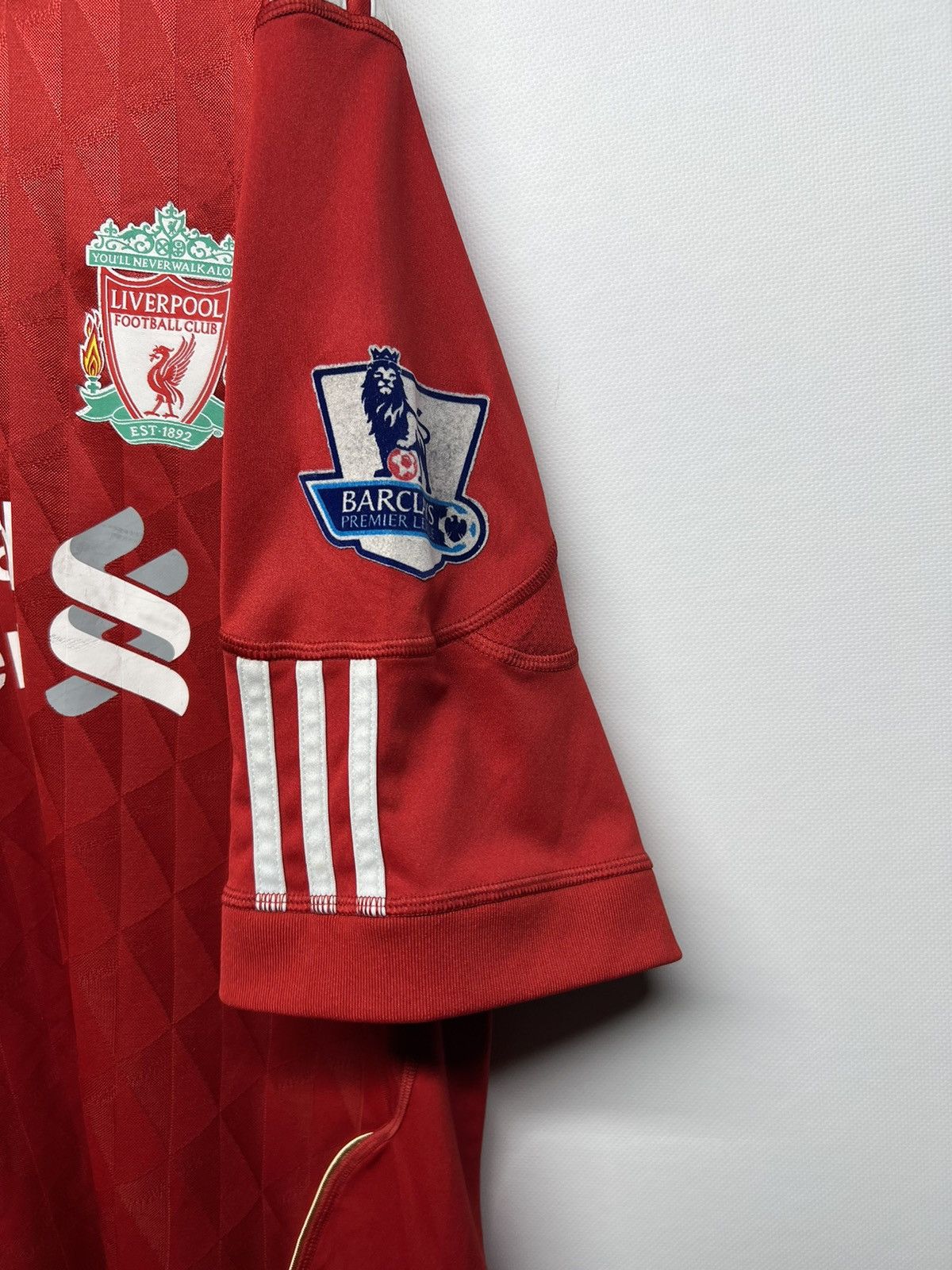 Adidas 2010-2012 Adidas Liverpool Daddy 1 Home Jersey T-Shirt Size US L / EU 52-54 / 3 - 5 Thumbnail