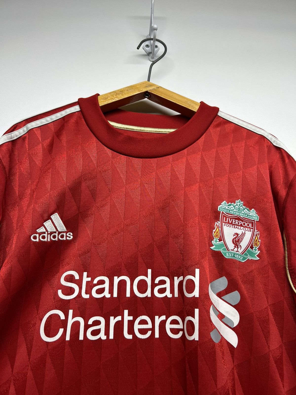 Adidas 2010-2012 Adidas Liverpool Daddy 1 Home Jersey T-Shirt Size US L / EU 52-54 / 3 - 1 Thumbnail