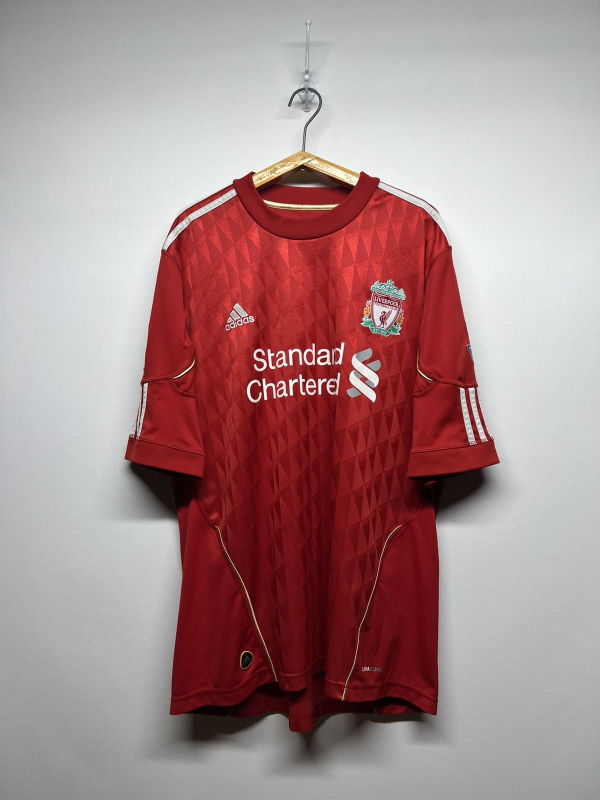 Adidas 2010-2012 Adidas Liverpool Daddy 1 Home Jersey T-Shirt Size US L / EU 52-54 / 3 - 3 Thumbnail