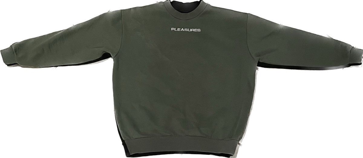 Pleasures Pleasures Green/Black Skeleton Crewneck Size US M / EU 48-50 / 2 - 1 Thumbnail