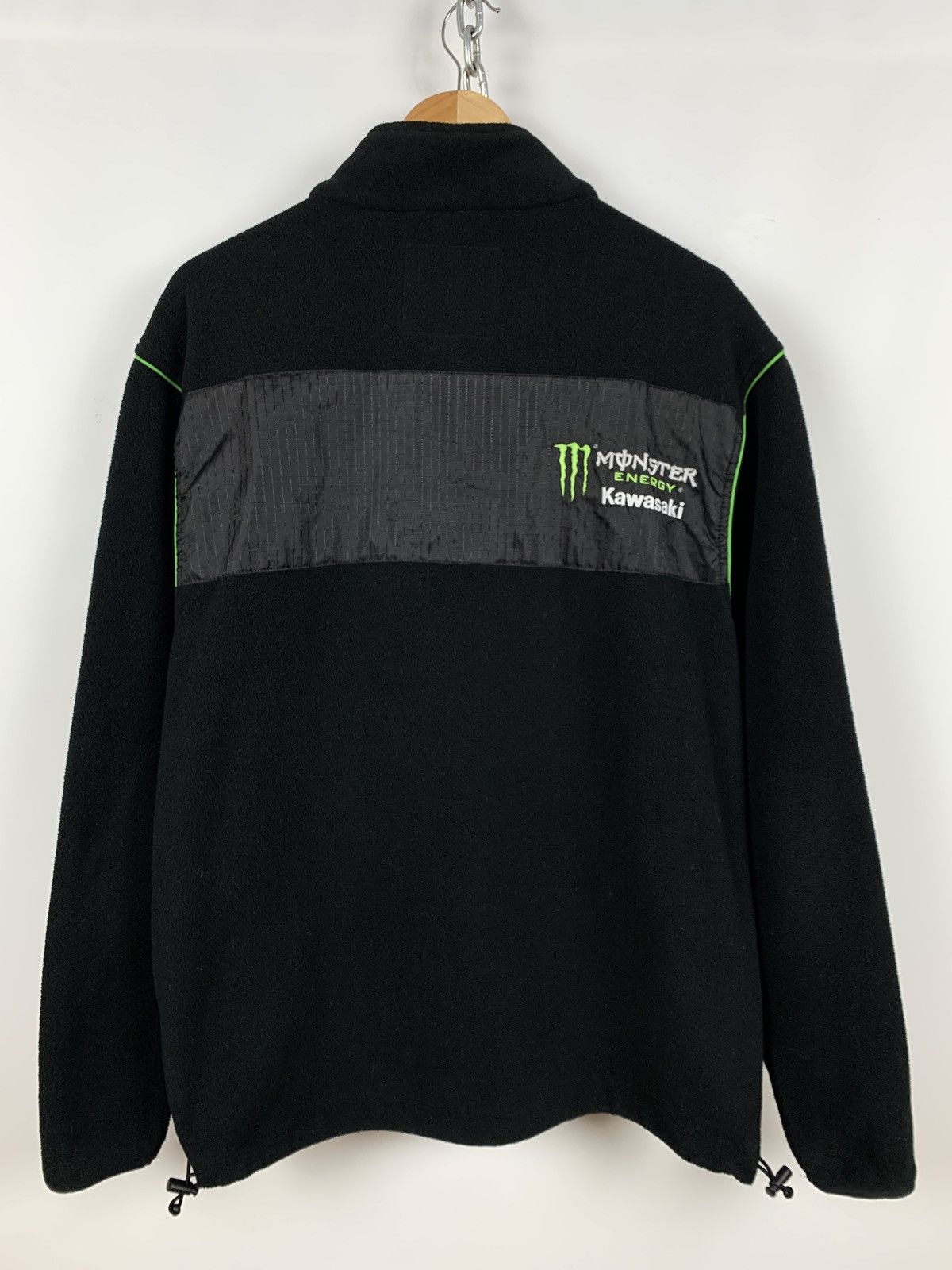 Vintage Vintage Kawasaki Monster Energy Fleece Jacket Size US L / EU 52-54 / 3 - 5 Thumbnail