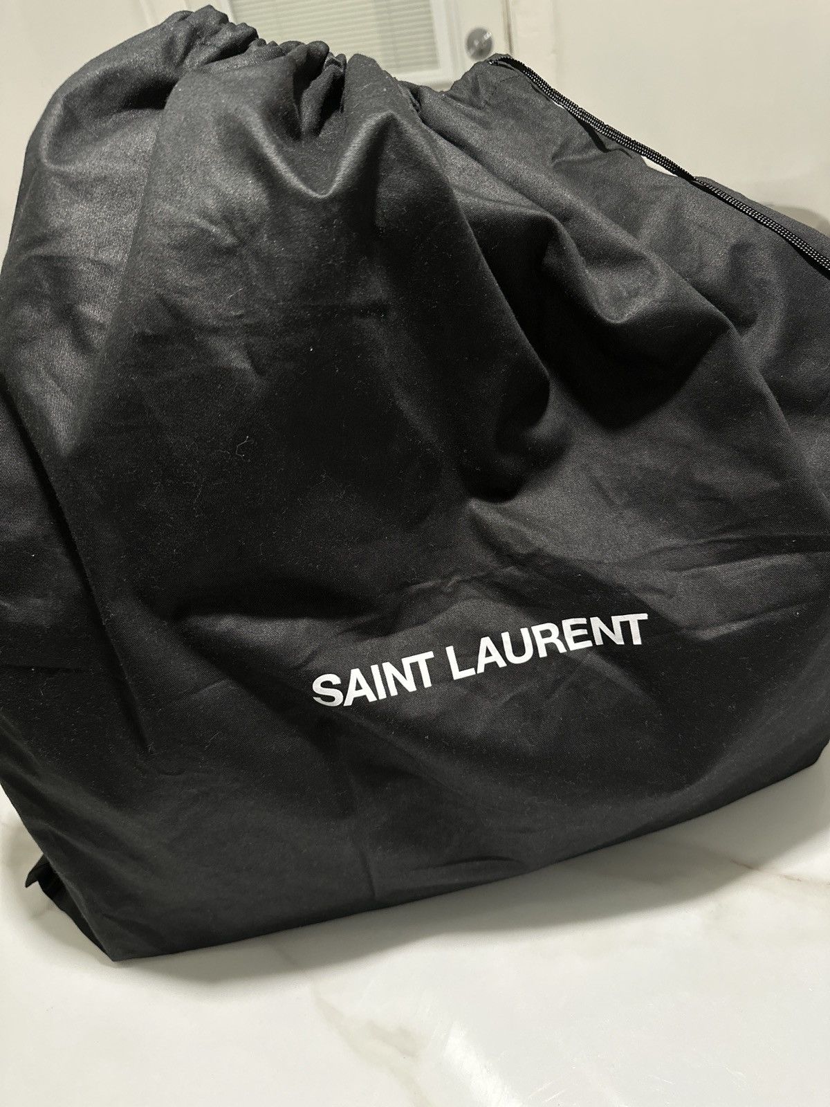Yves Saint Laurent RIVE GAUCHE LARGE TOTE BAG IN PRINTED CANVAS AND LEATHER Size ONE SIZE - 2 Thumbnail