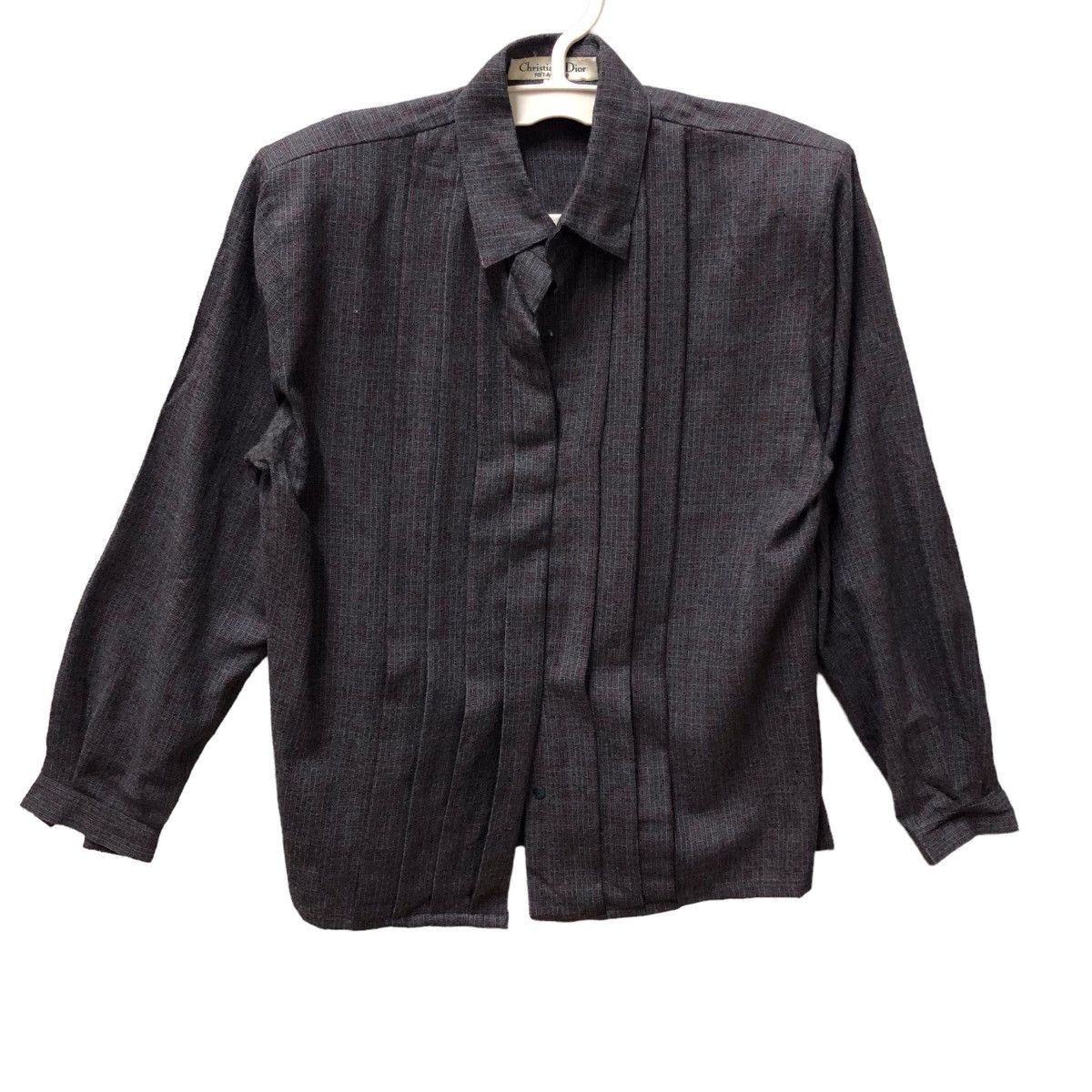 Vintage christian dior pret a porter wool shirt