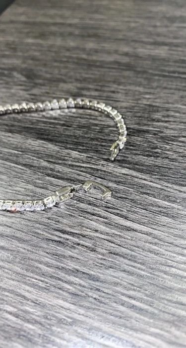 Other Diamond Tennis Bracelet (Cz VVS1) Size ONE SIZE - 3 Thumbnail