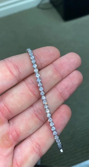 Other Diamond Tennis Bracelet (Cz VVS1) Size ONE SIZE - 2 Thumbnail