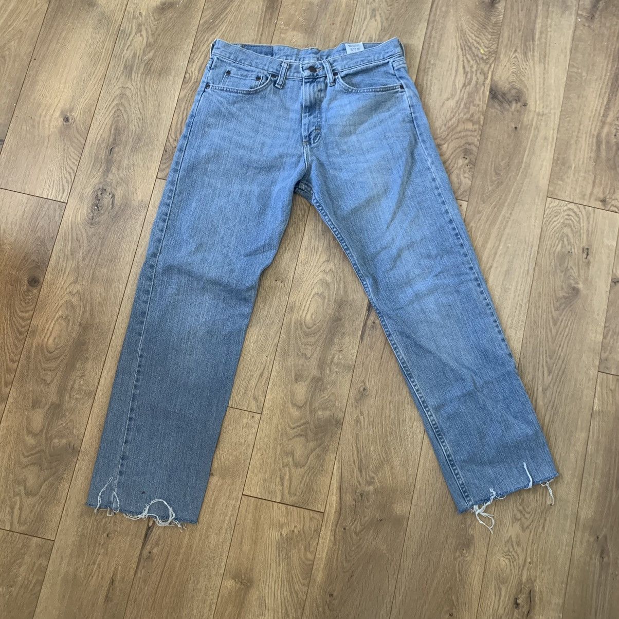 Vintage × Wrangler Vintage Cropped Wrangler Denim Size US 30 / EU 46 - 3 Thumbnail