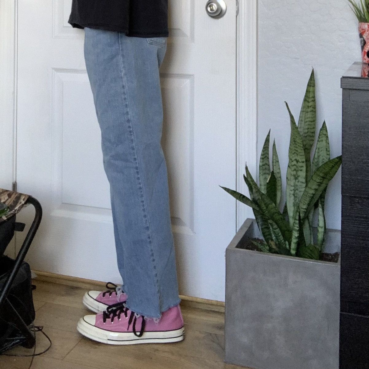 Vintage × Wrangler Vintage Cropped Wrangler Denim Size US 30 / EU 46 - 2 Thumbnail