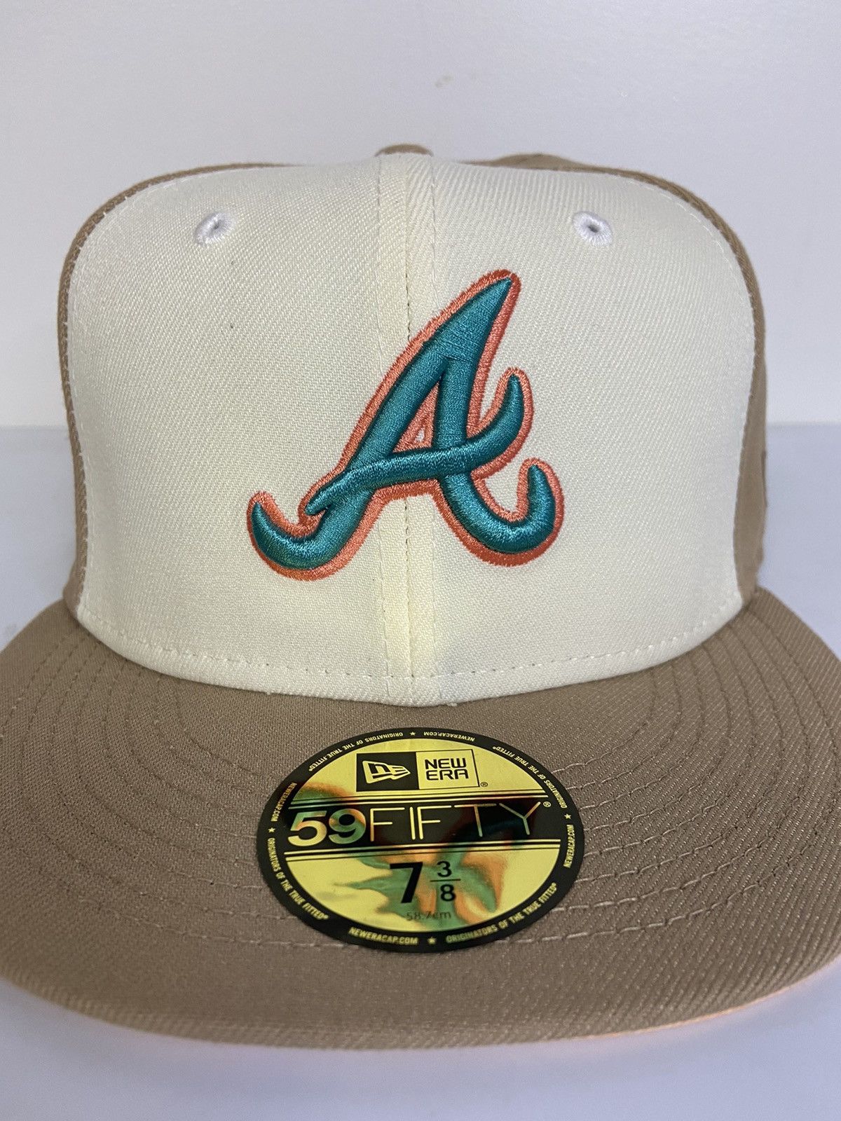 New Era Atlanta Braves Quavo cheapest Championship hat 7 3/8