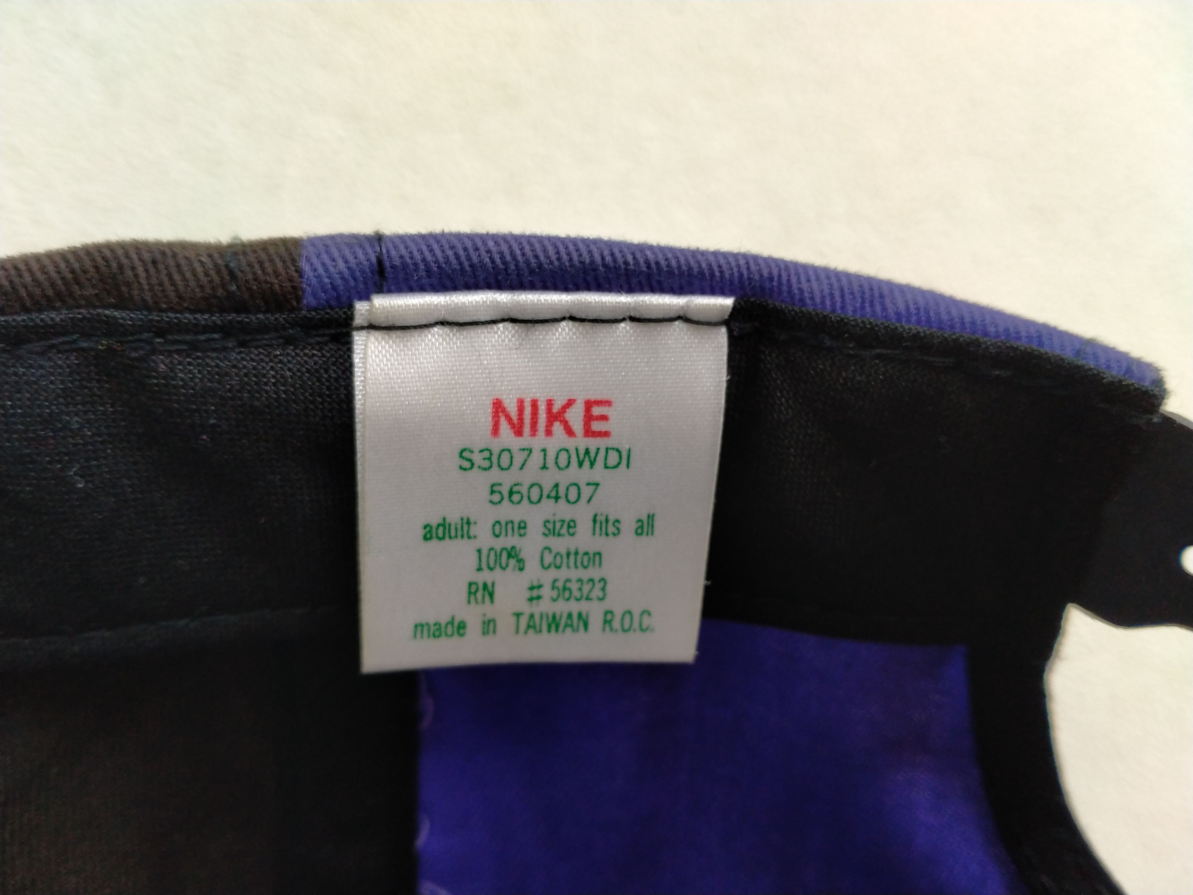 Nike × Vintage Vintage 90s Nike X Air Jordan Cap Size ONE SIZE - 11 Thumbnail