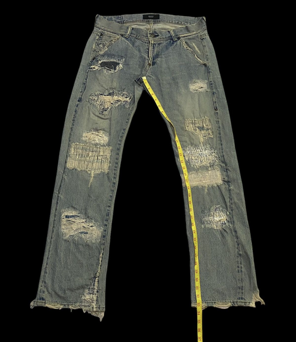 Japanese Brand Japanese Brand ‘HOSU ATPD’ Distressed Design Size US 33 - 7 Thumbnail