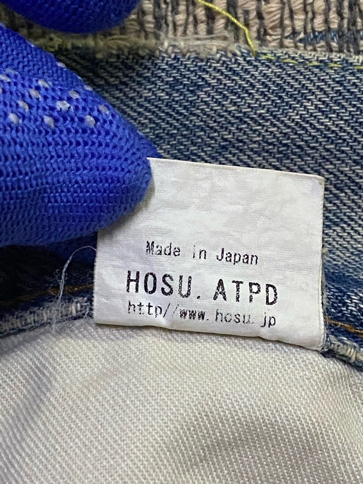 Japanese Brand Japanese Brand ‘HOSU ATPD’ Distressed Design Size US 33 - 13 Thumbnail