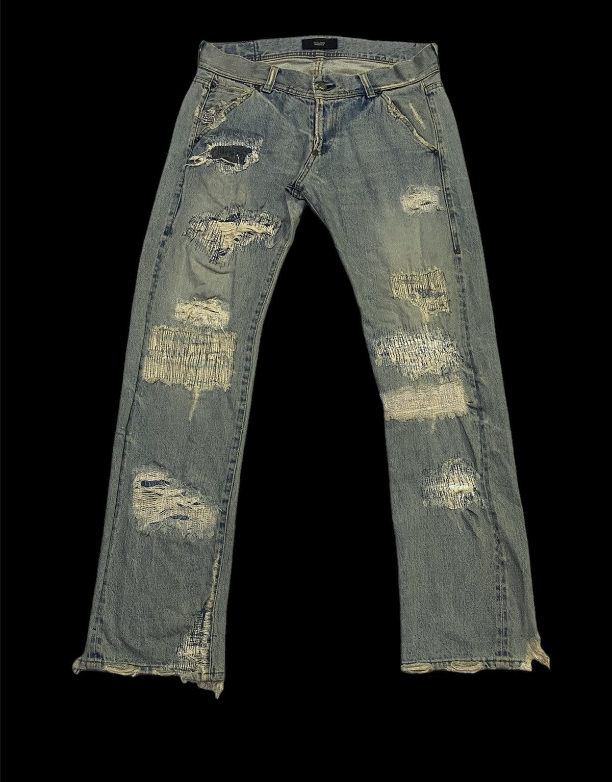 Japanese Brand Japanese Brand ‘HOSU ATPD’ Distressed Design Size US 33 - 2 Thumbnail