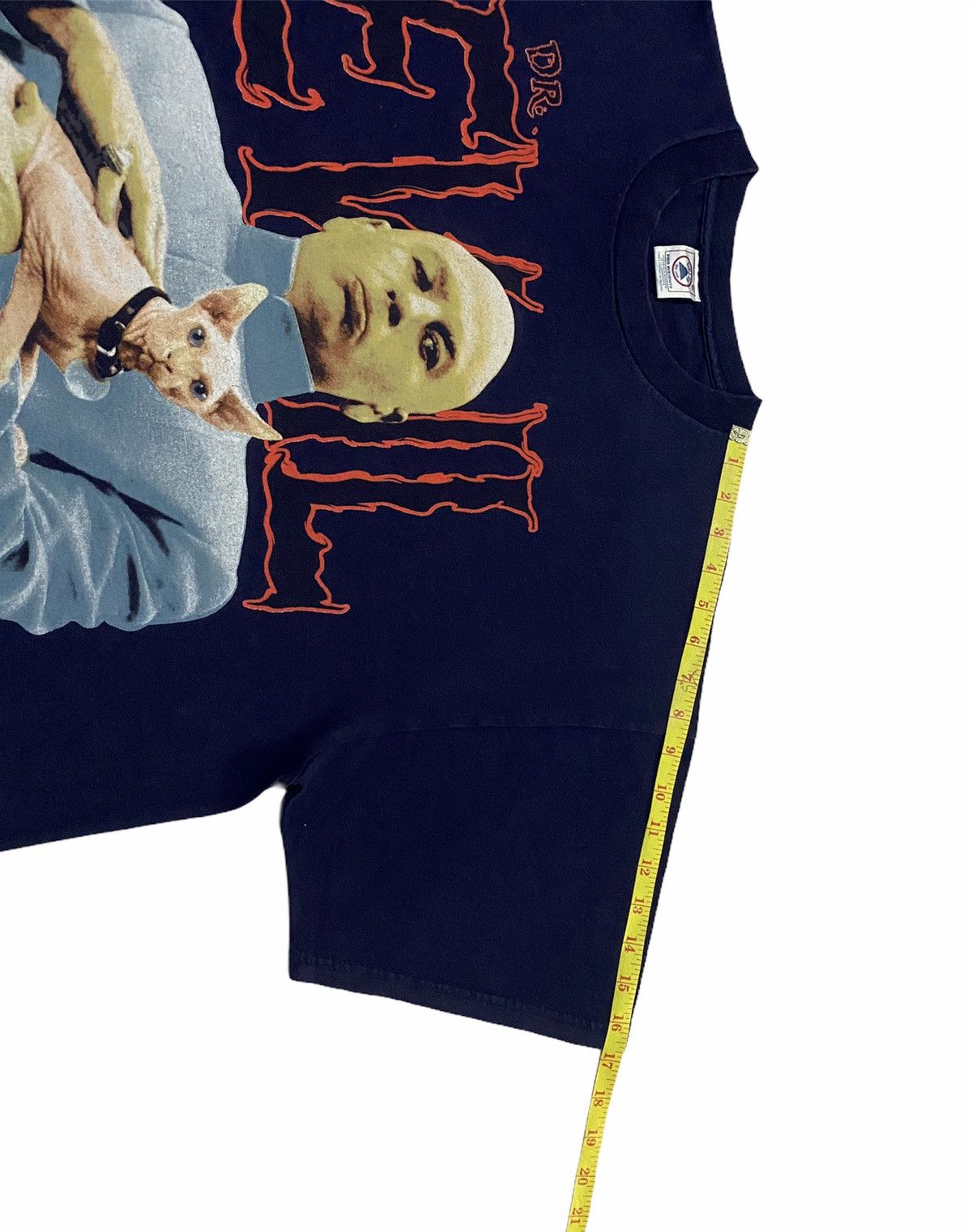 Vintage RARE DR.EVIL & MR.BIGGLESWORTH AUSTIN POWER BIG PRINT Size US XL / EU 56 / 4 - 6 Thumbnail