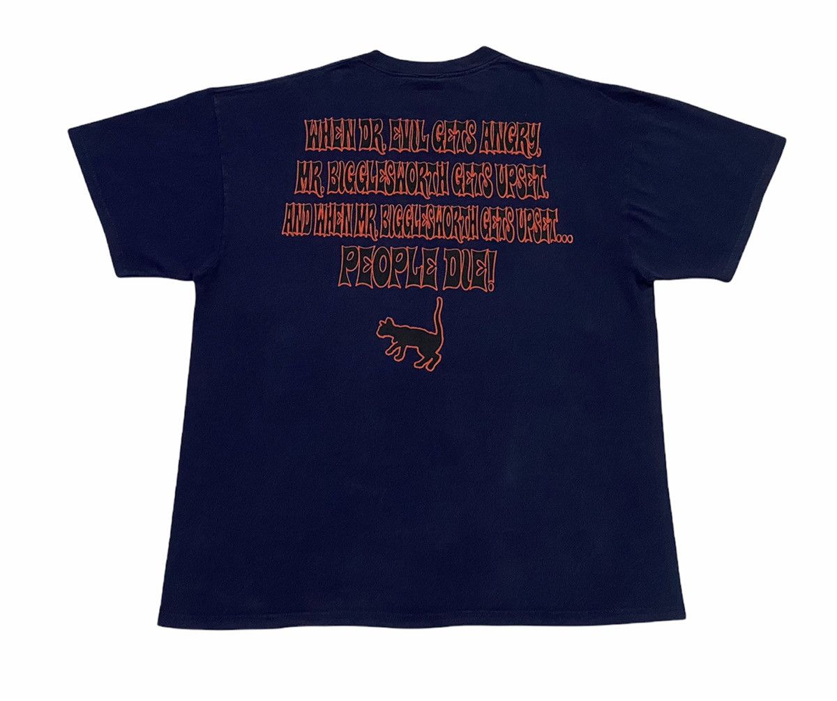 Vintage RARE DR.EVIL & MR.BIGGLESWORTH AUSTIN POWER BIG PRINT Size US XL / EU 56 / 4 - 2 Thumbnail