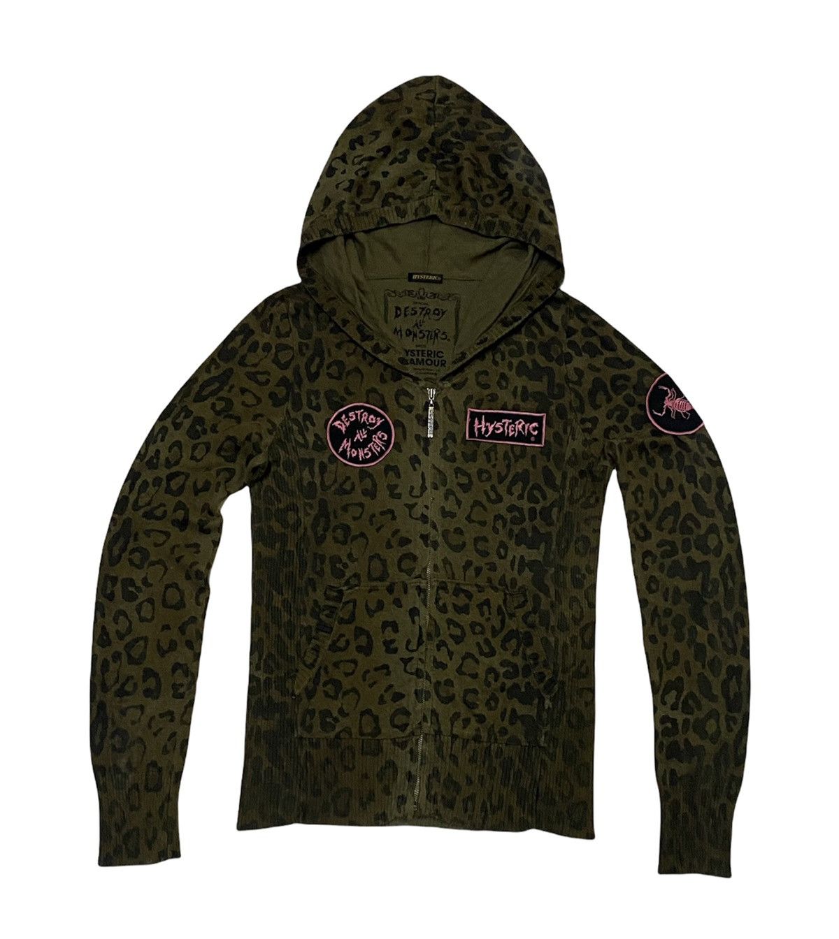 Destory all monster×Hysterics zip hoodie Hysteric Glamour × Japanese Brand × Streetwear Hysteric